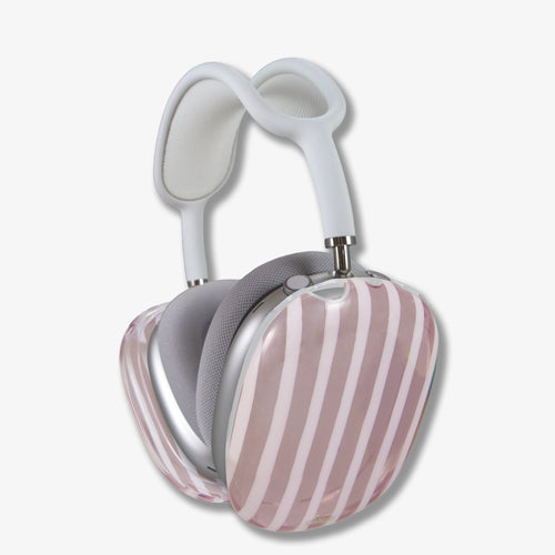 Abstract Stripe AirPods Max Cover - Nude