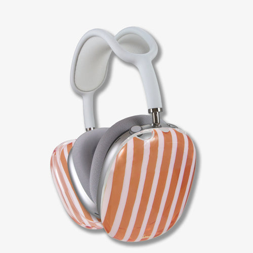 Abstract Stripe AirPods Max Cover - Pumpkin