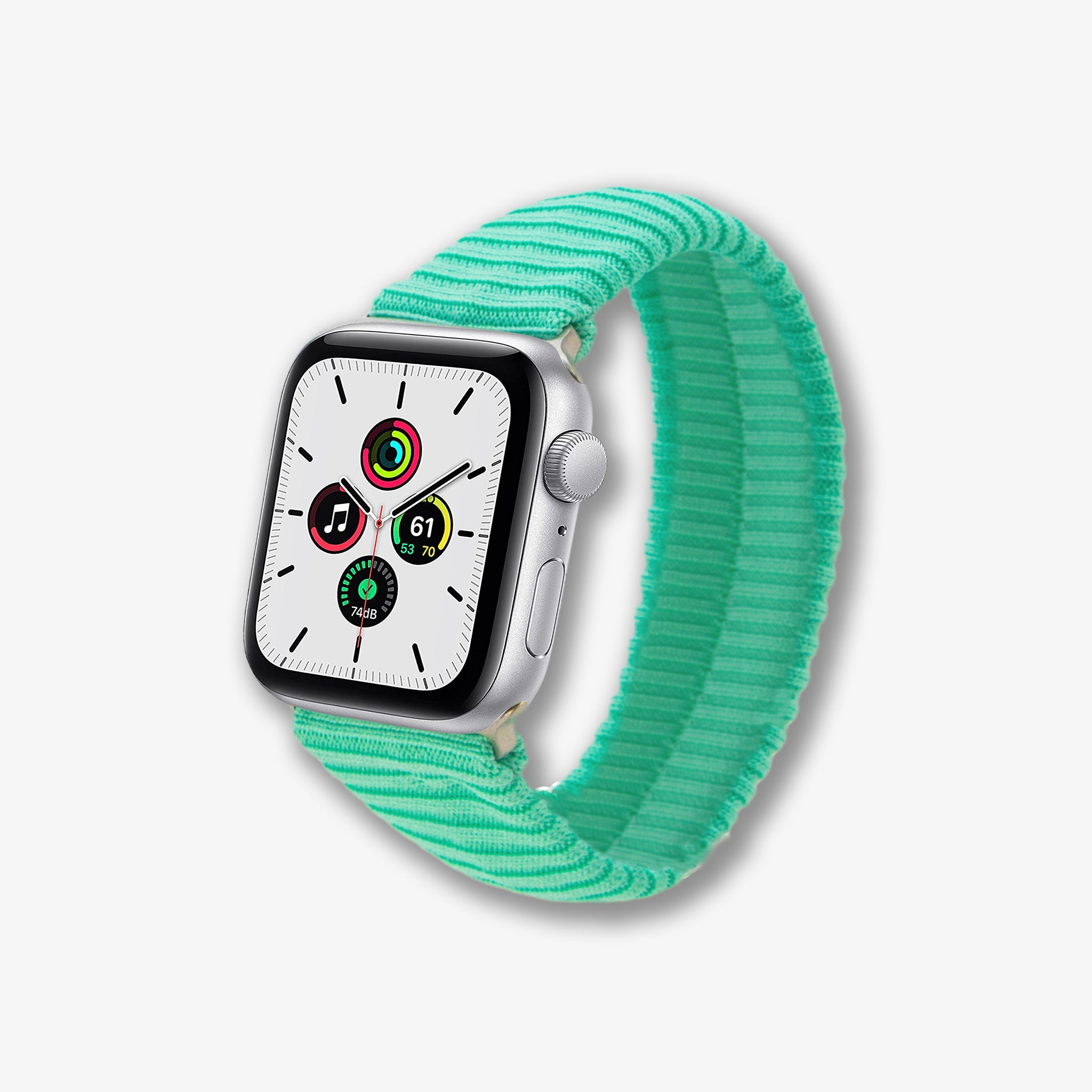 Knit Apple Watch® Band - Aquamarine