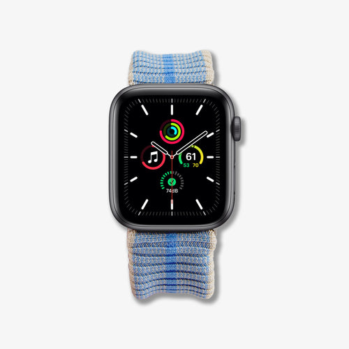 Knit Apple Watch® Band - Baby Blue