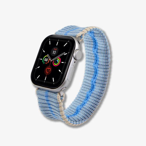 Knit Apple Watch® Band - Baby Blue