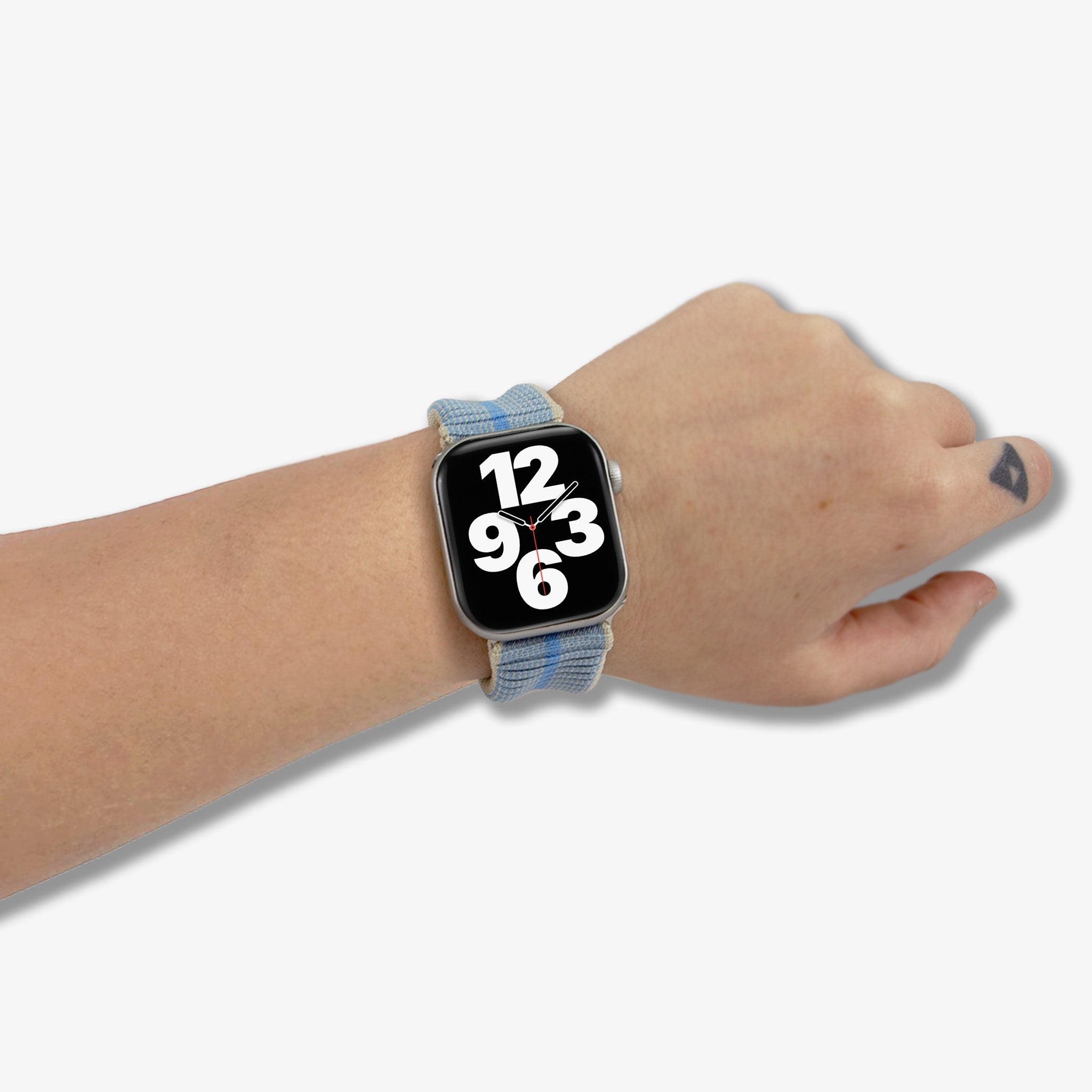 Knit Apple Watch® Band - Baby Blue