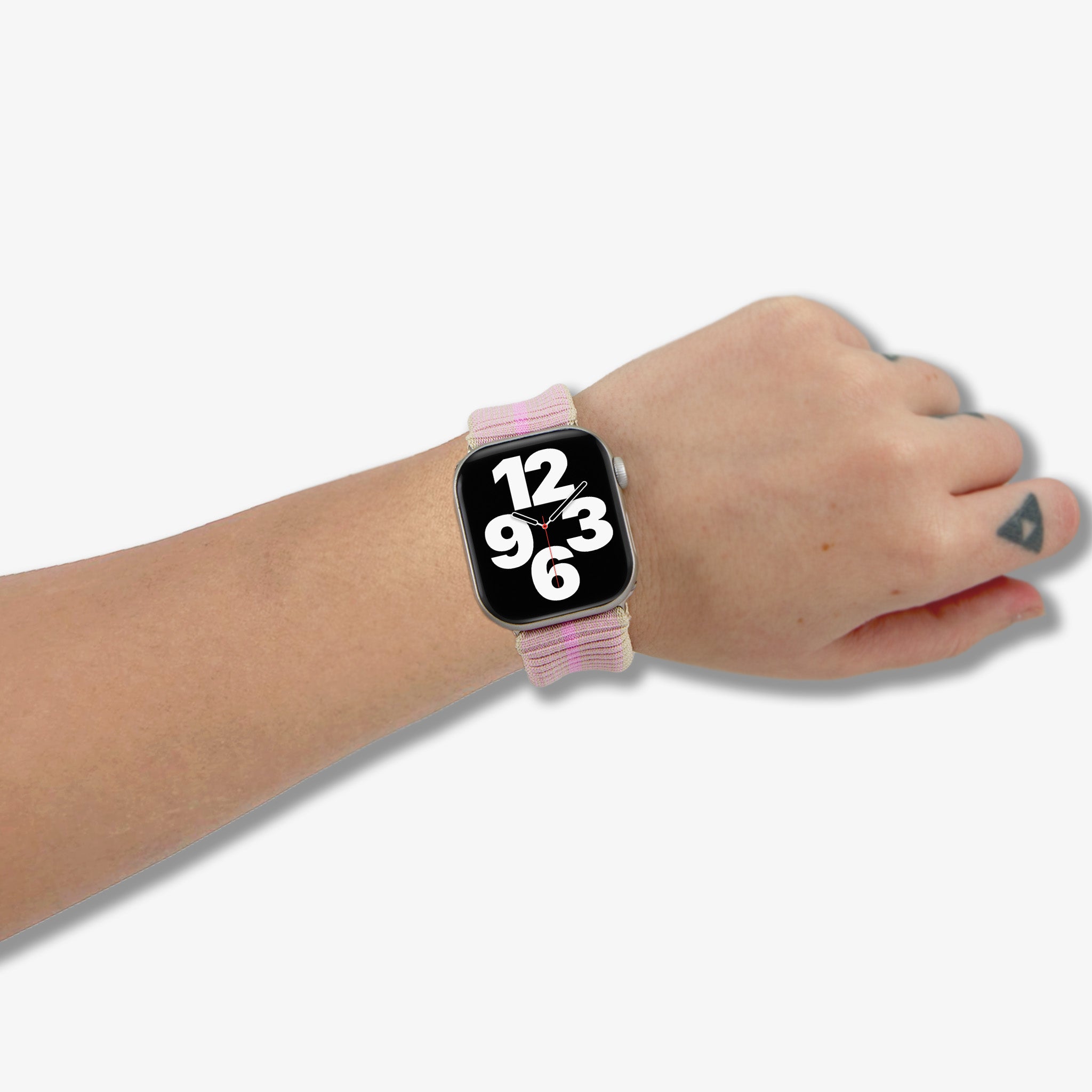 Knit Apple Watch® Band - Baby Pink