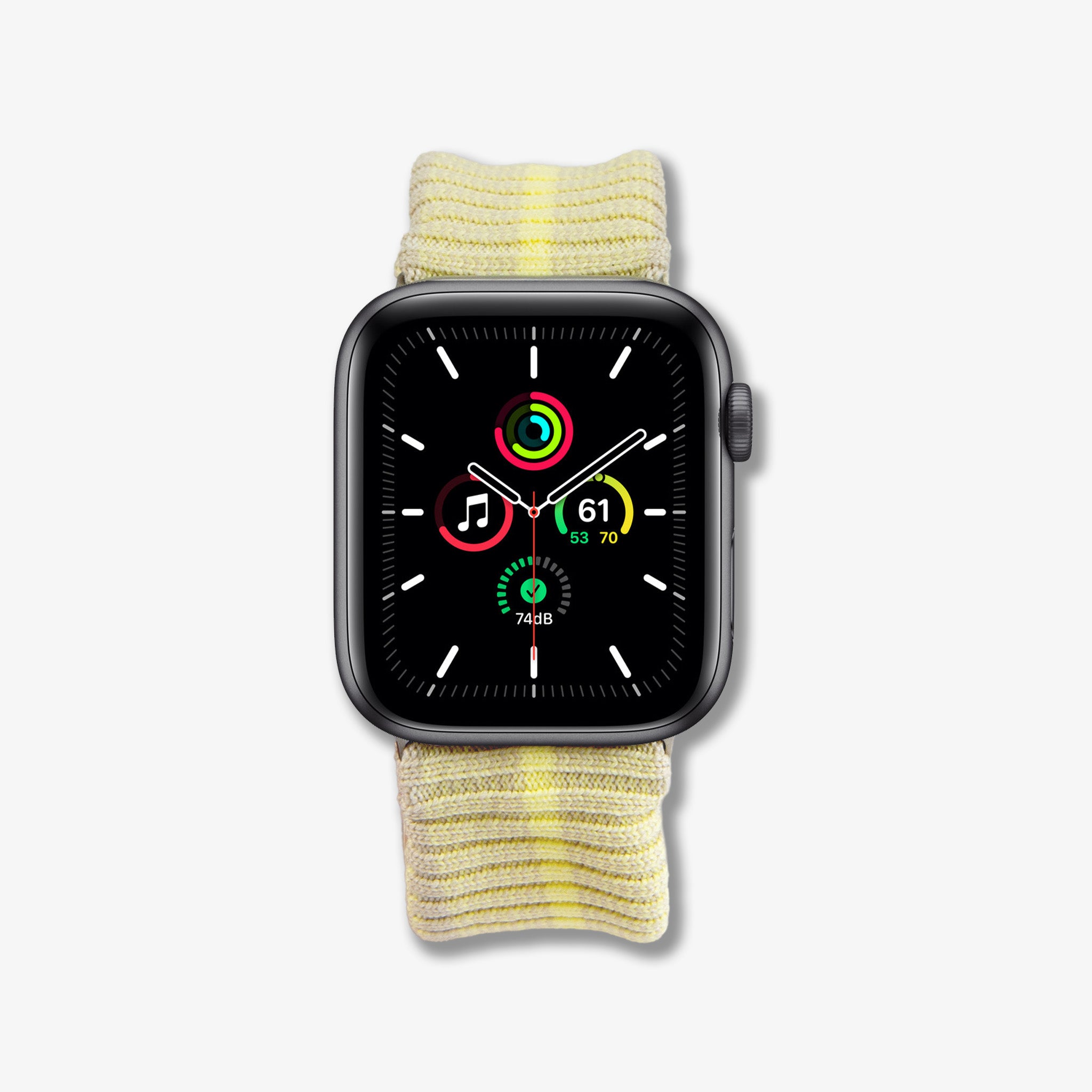 Knit Apple Watch® Band - Butter Yellow