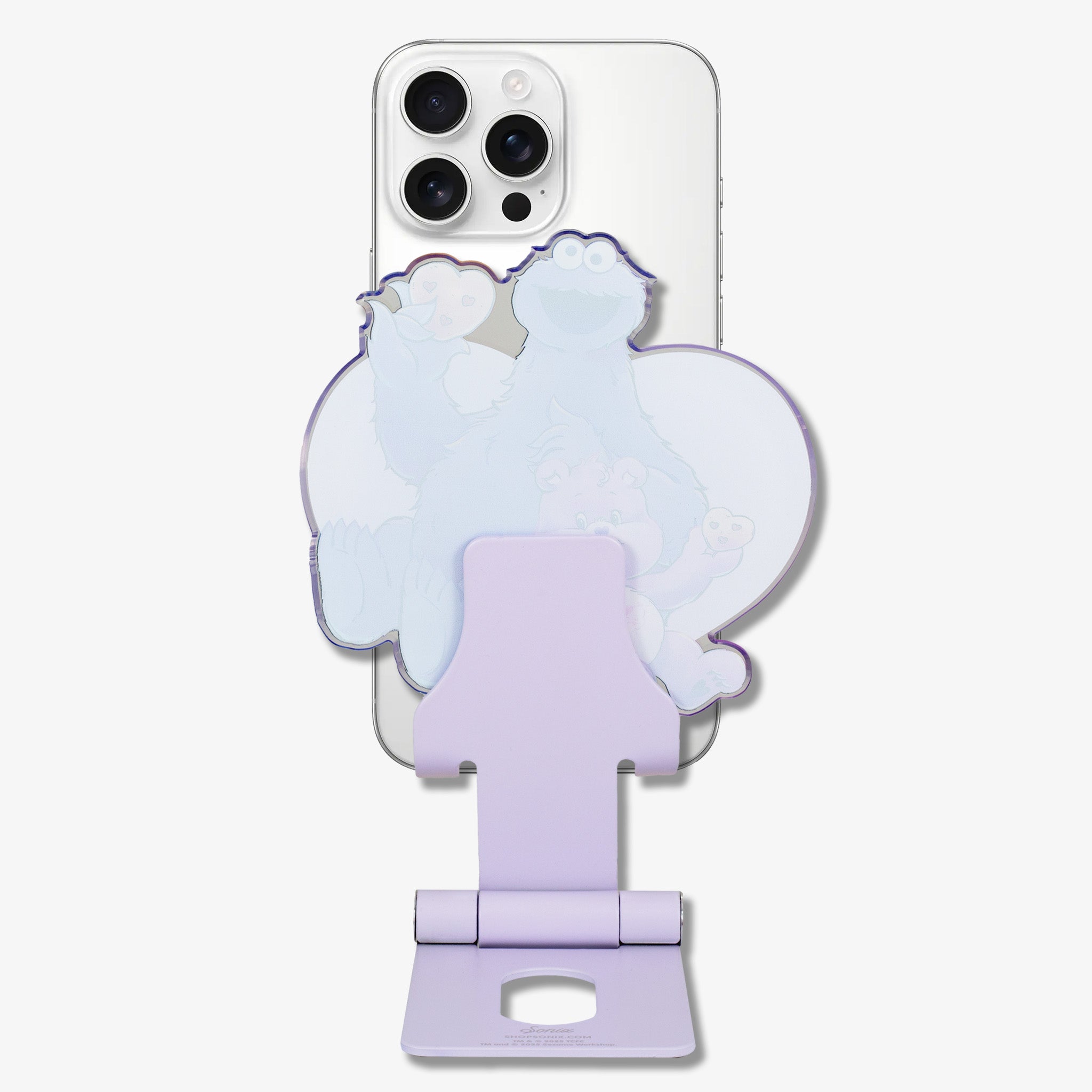 Character Phone Stand - Care Bears™ x Sesame Street Purple