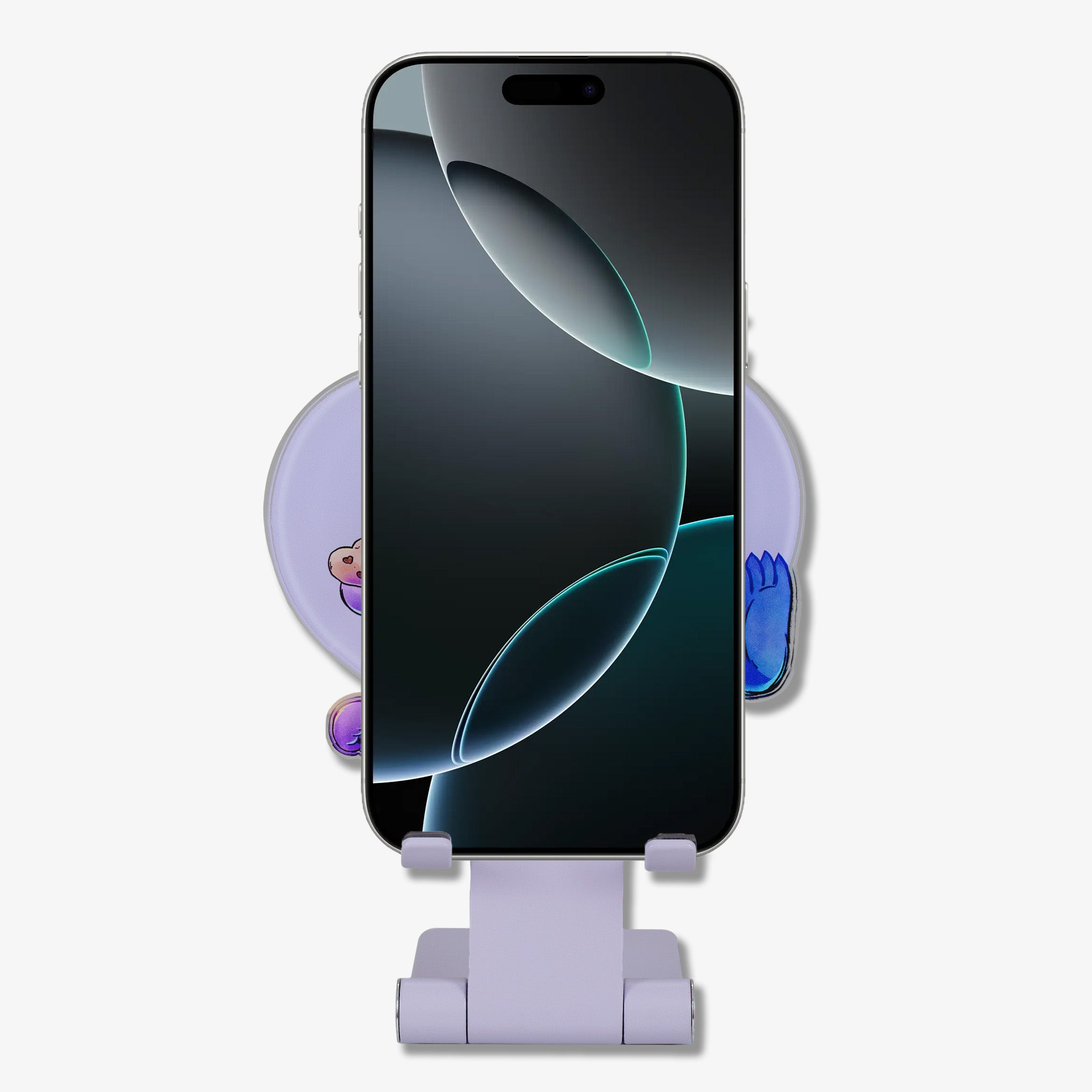 Character Phone Stand - Care Bears™ x Sesame Street Purple