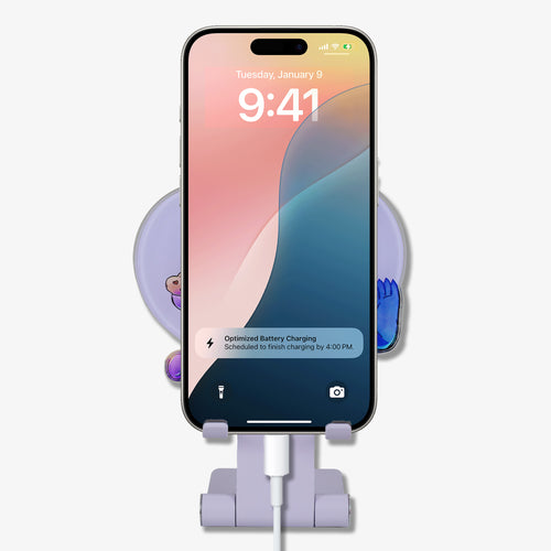 Character Phone Stand - Care Bears™ x Sesame Street Purple