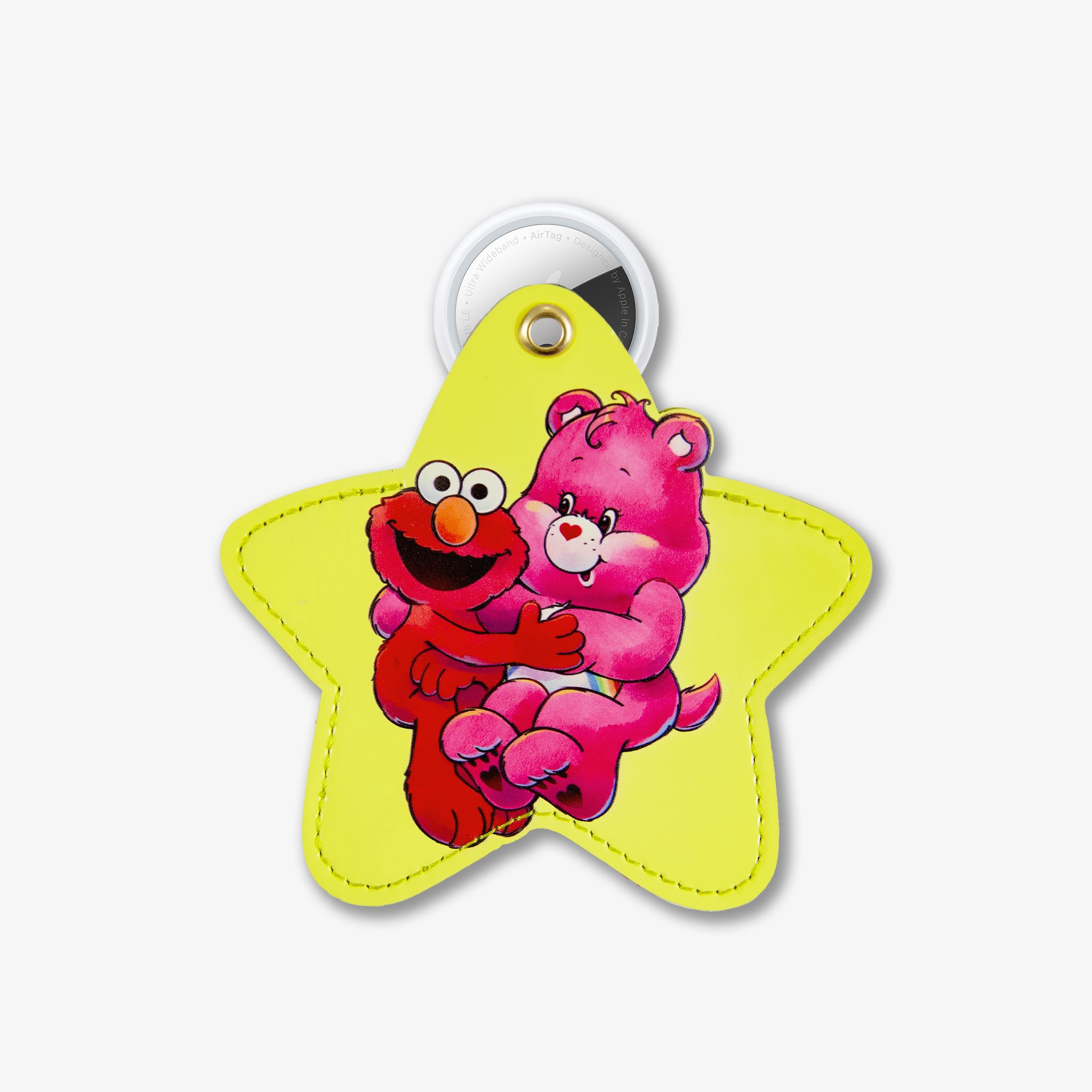 AirTag® Keychain - Care Bears™ x Sesame Street Pink