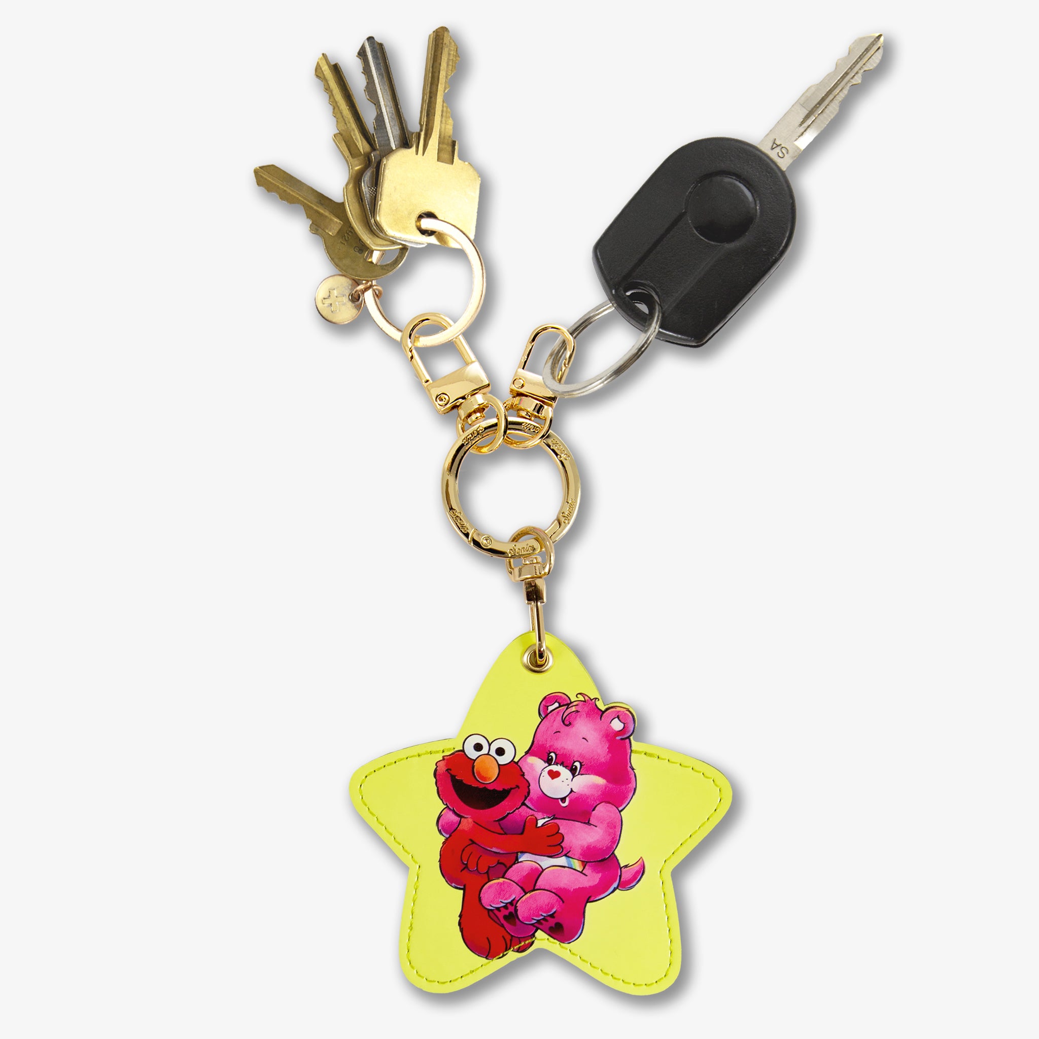 AirTag® Keychain - Care Bears™ x Sesame Street Pink