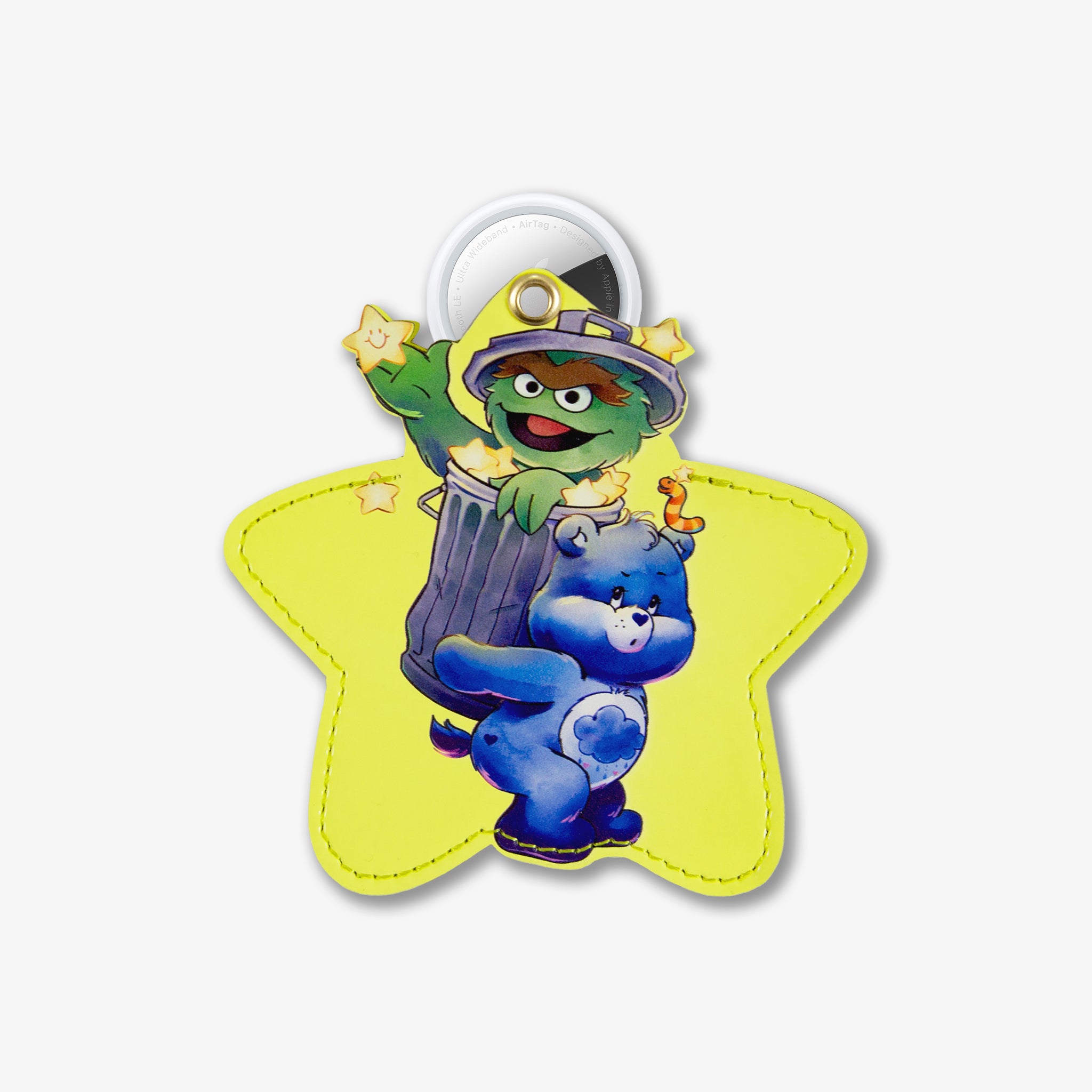 AirTag® Keychain - Care Bears™ x Sesame Street Blue
