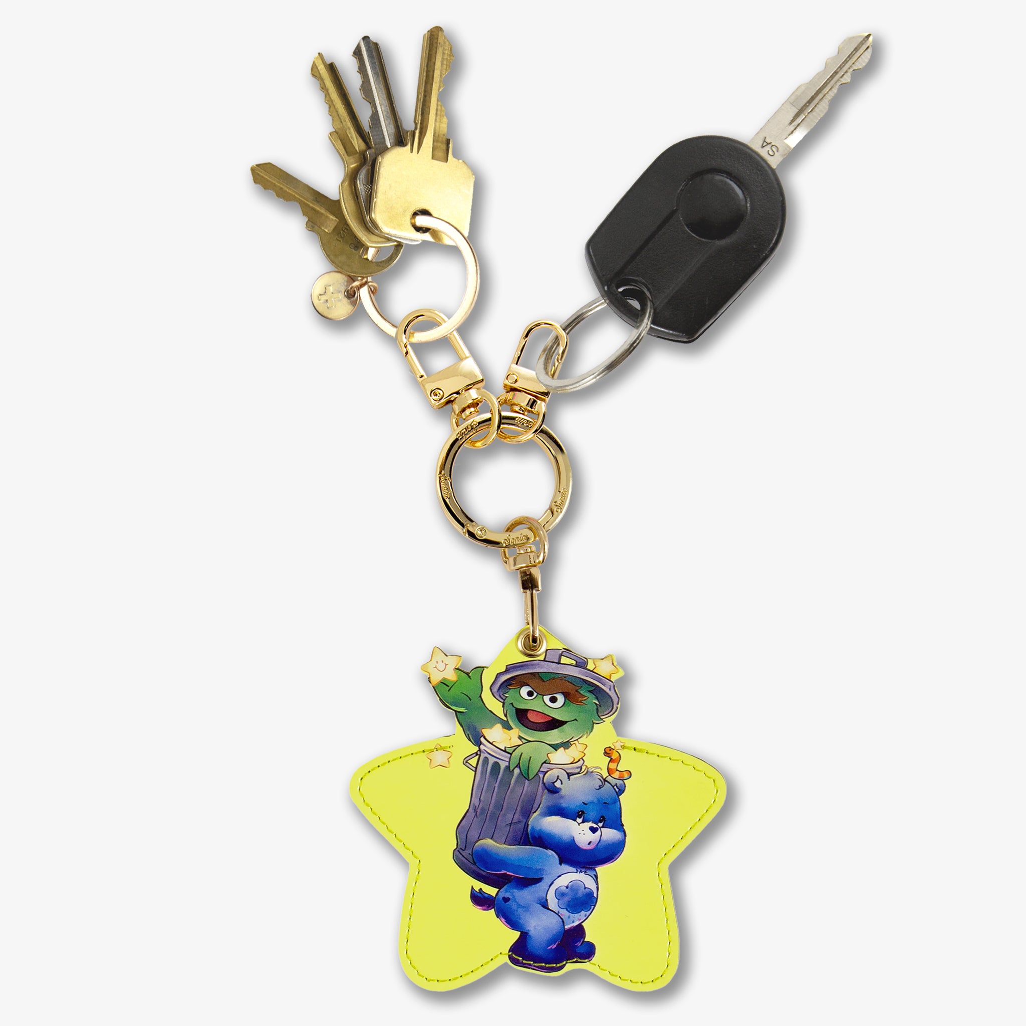 AirTag® Keychain - Care Bears™ x Sesame Street Blue