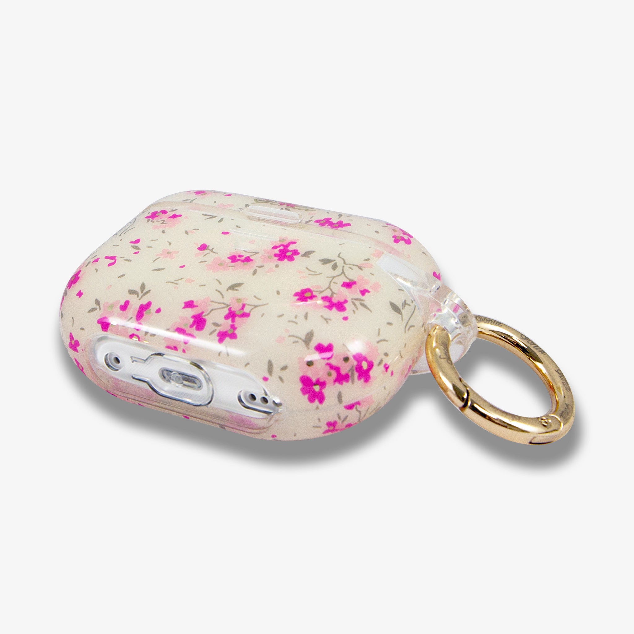 Cottage Floral Pink AirPods Case