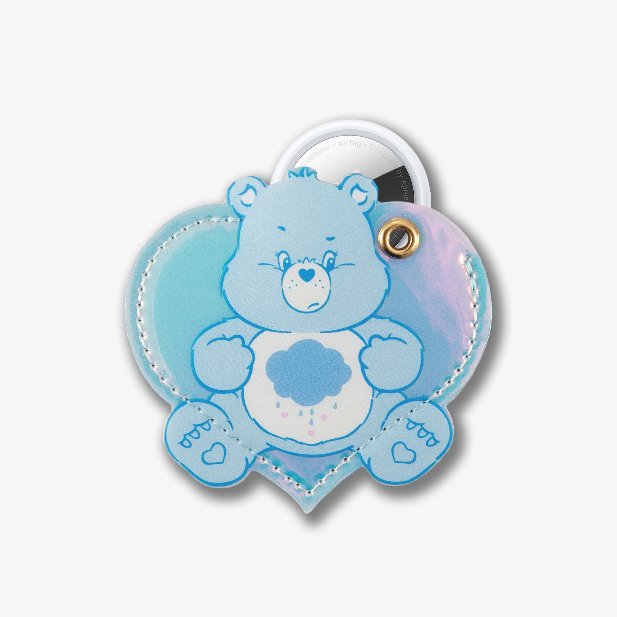 AirTag® Keychain - Care Bears™ Grumpy Bear
