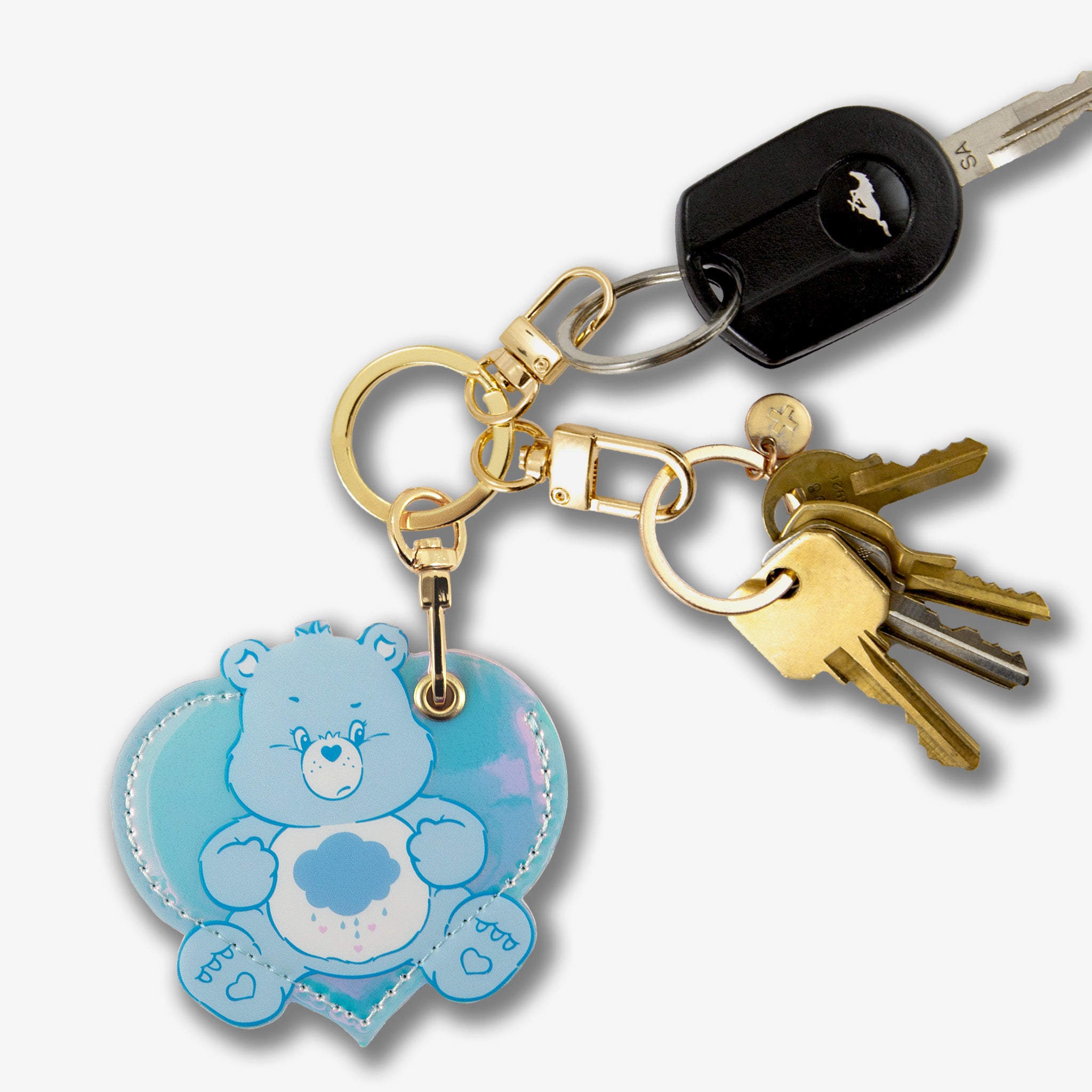 AirTag® Keychain - Care Bears™ Grumpy Bear