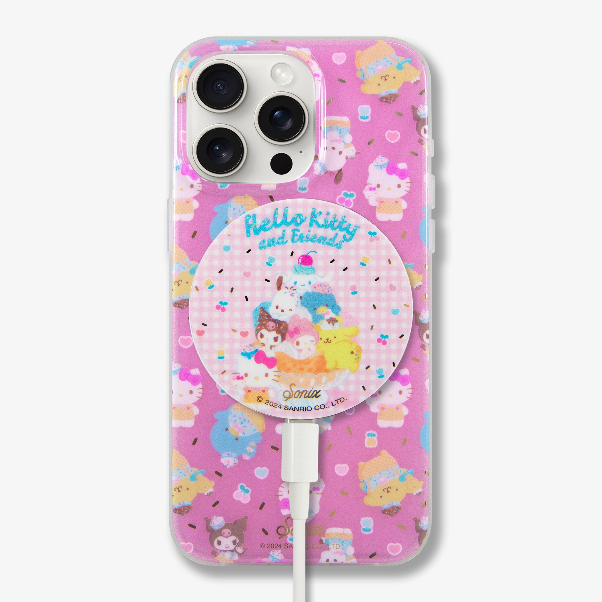 MagLink™ Magnetic Charger - Hello Kitty® and Friends Ice Cream Parlor