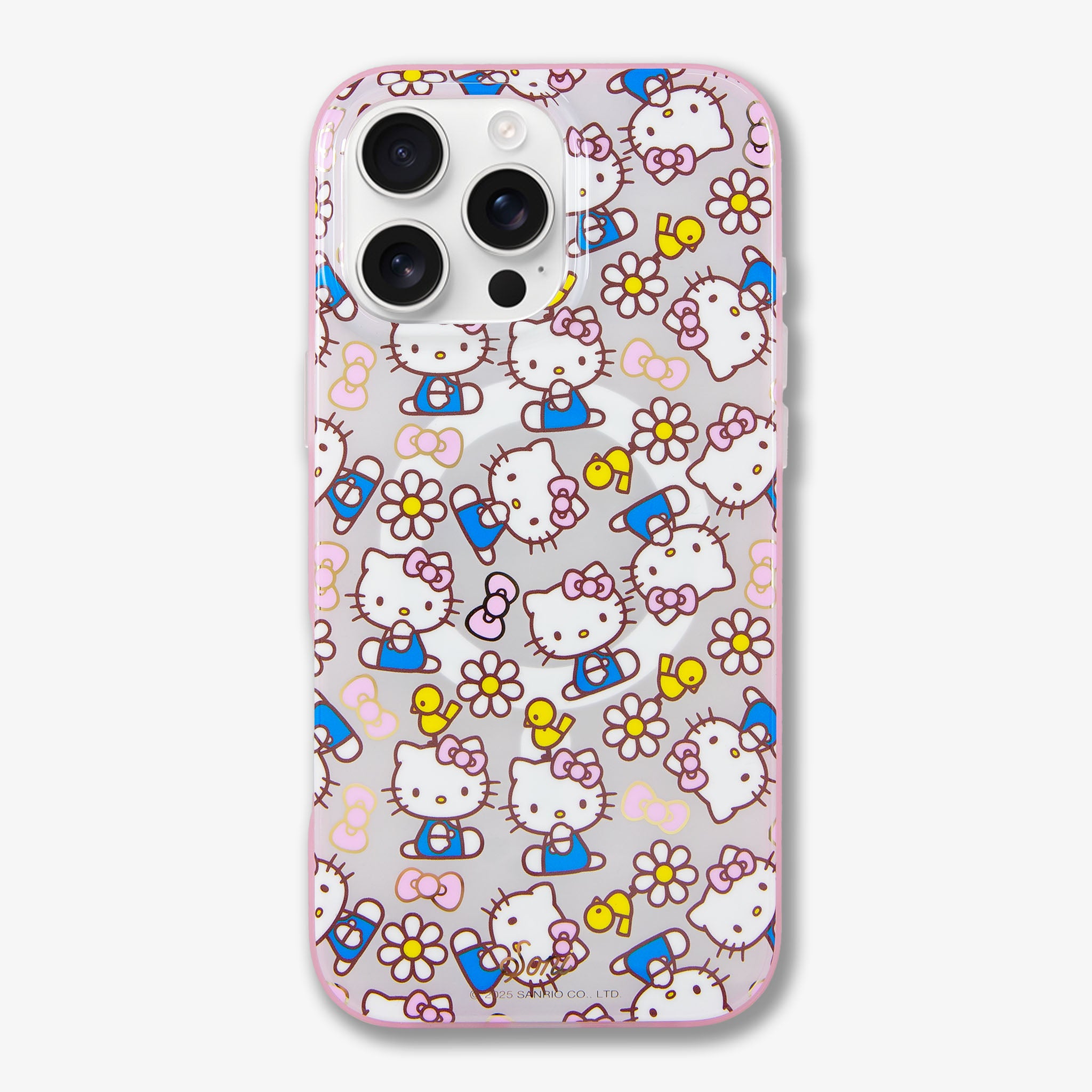 Hello Kitty® Pink Bows MagSafe® Compatible iPhone Case