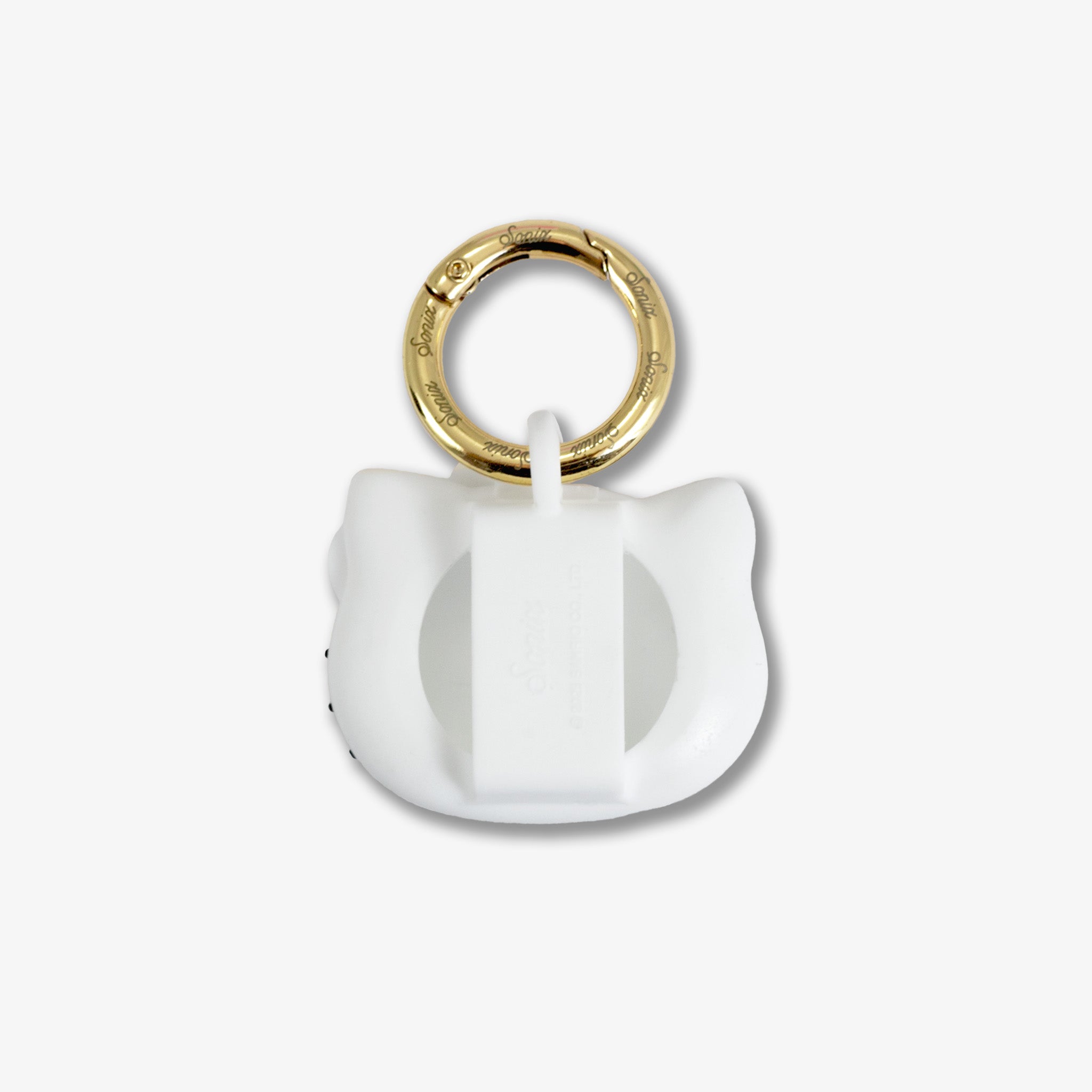 Silicone AirTag® Cover with Carabiner Keyring - Hello Kitty®