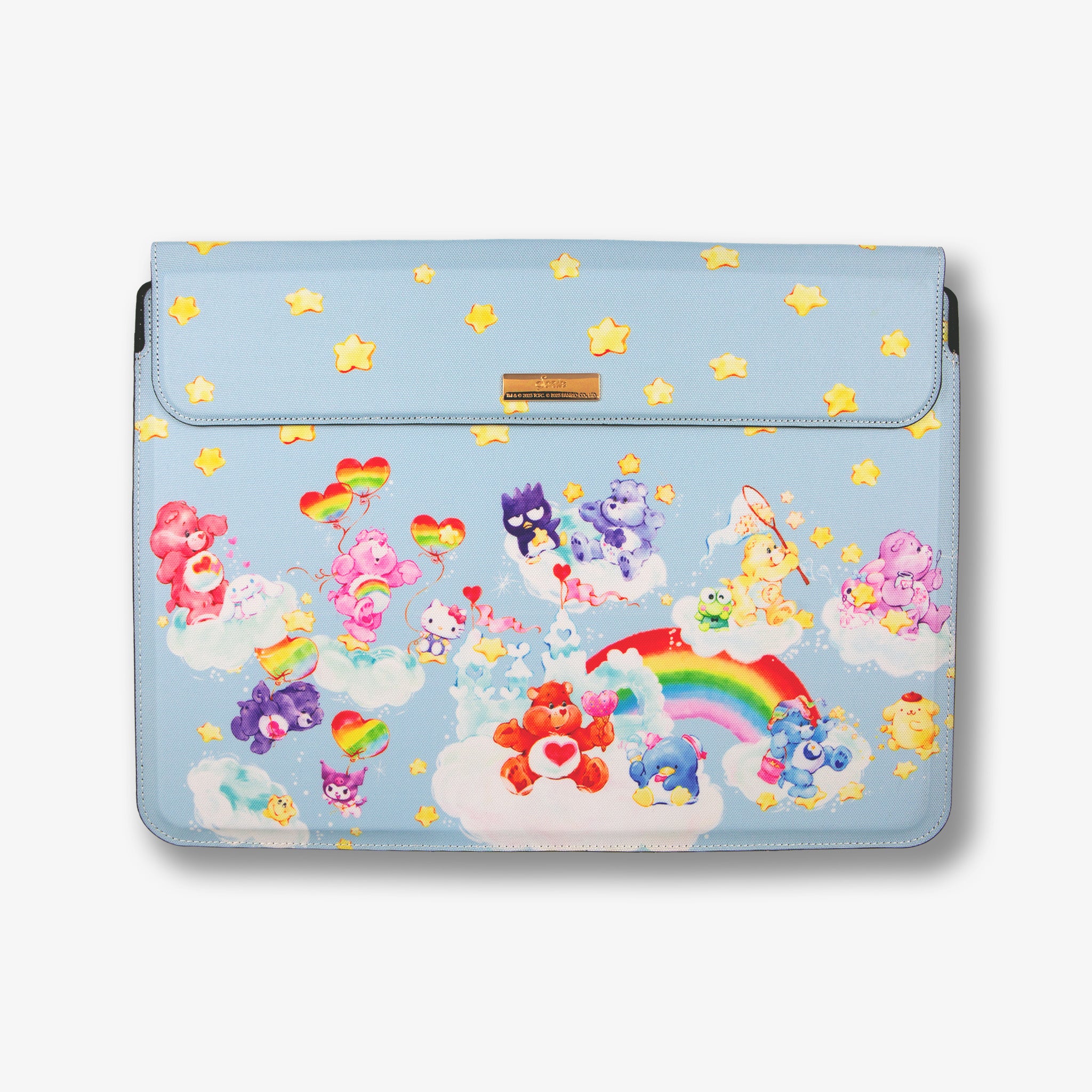 Foldable Laptop Sleeve - Care Bears™ + Hello Kitty® and Friends