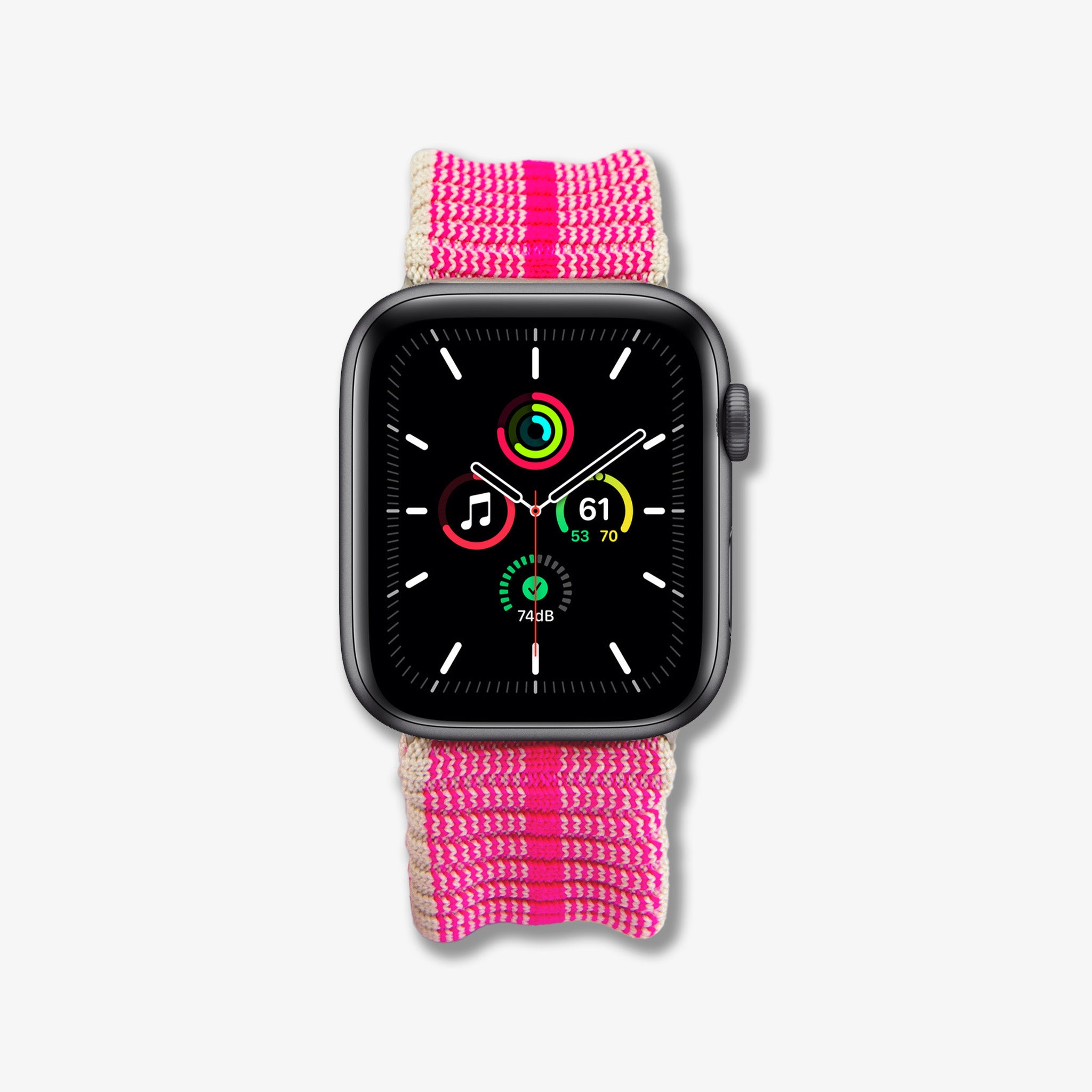 Knit Apple Watch® Band - Hot Pink
