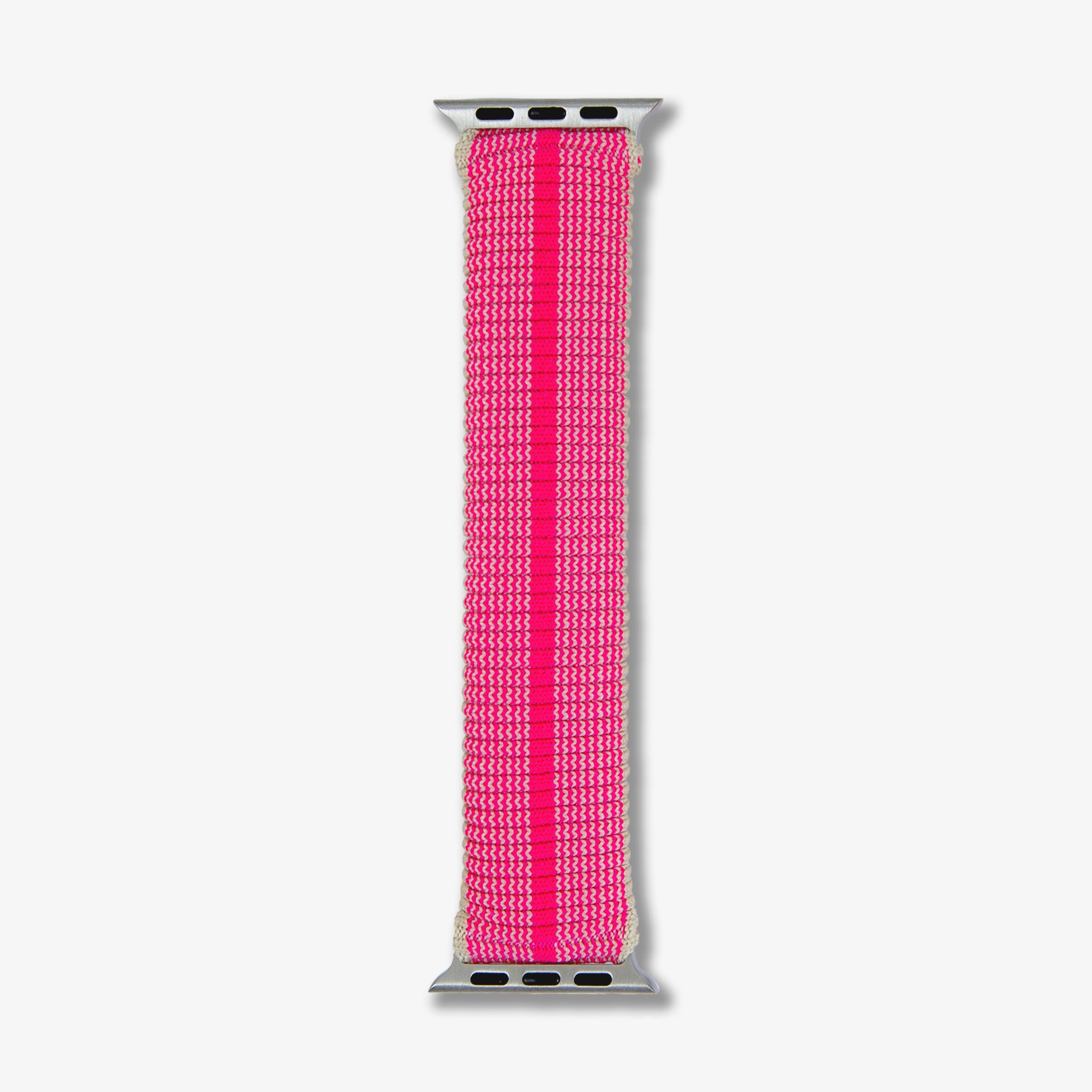 Knit Apple Watch® Band - Hot Pink