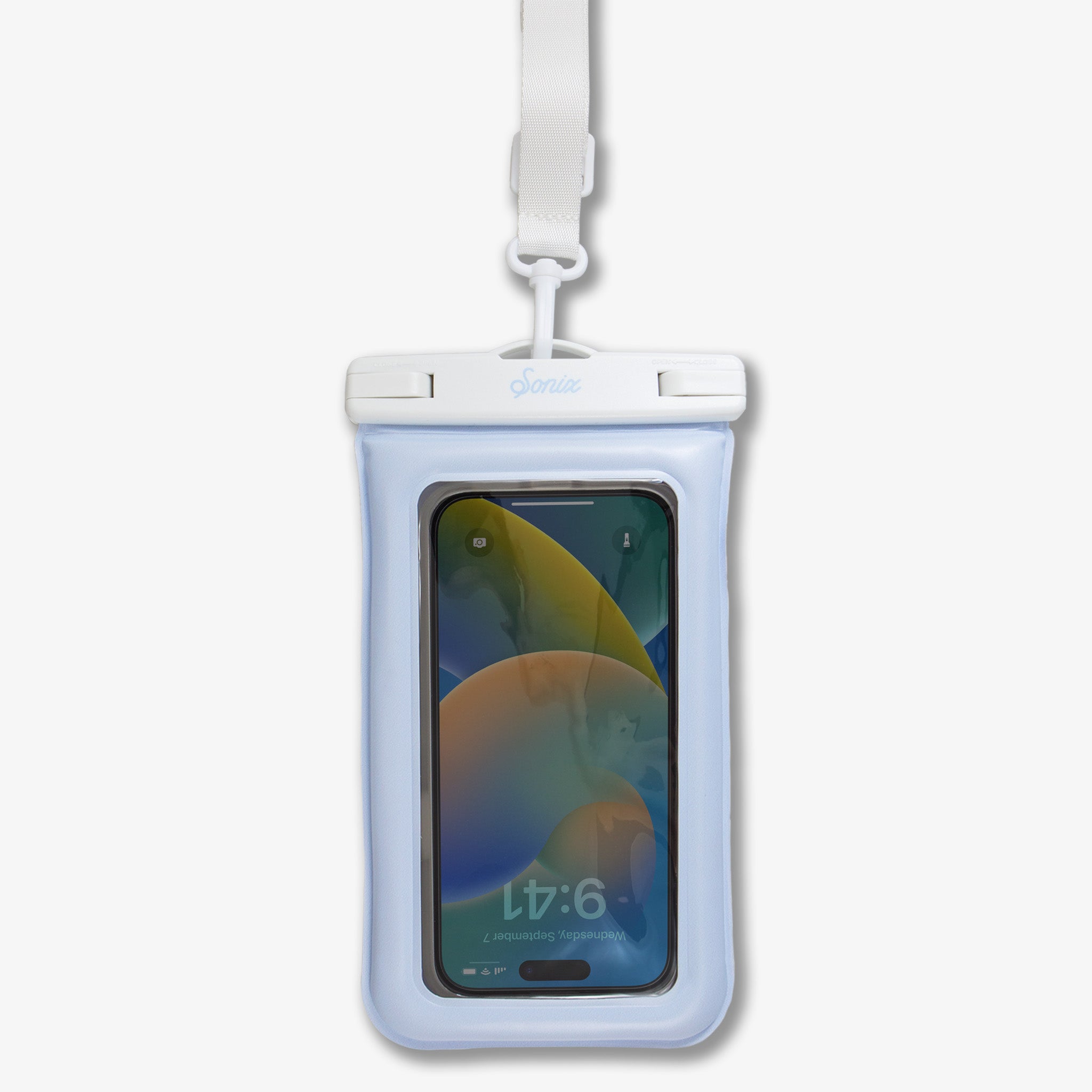 Waterproof Phone Pouch - Jelly Blue