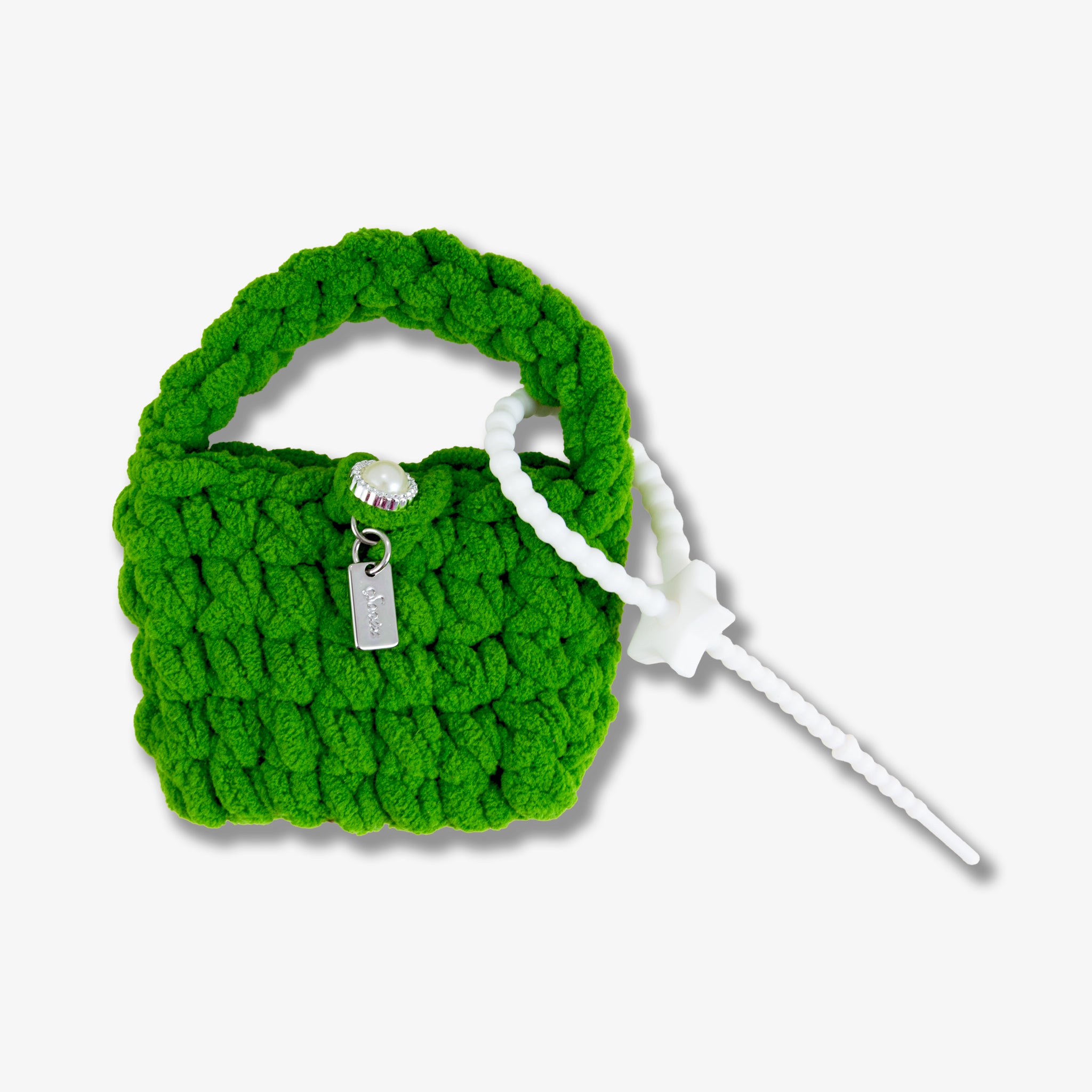 Knit Earbud / AirPods® Pouch - Green