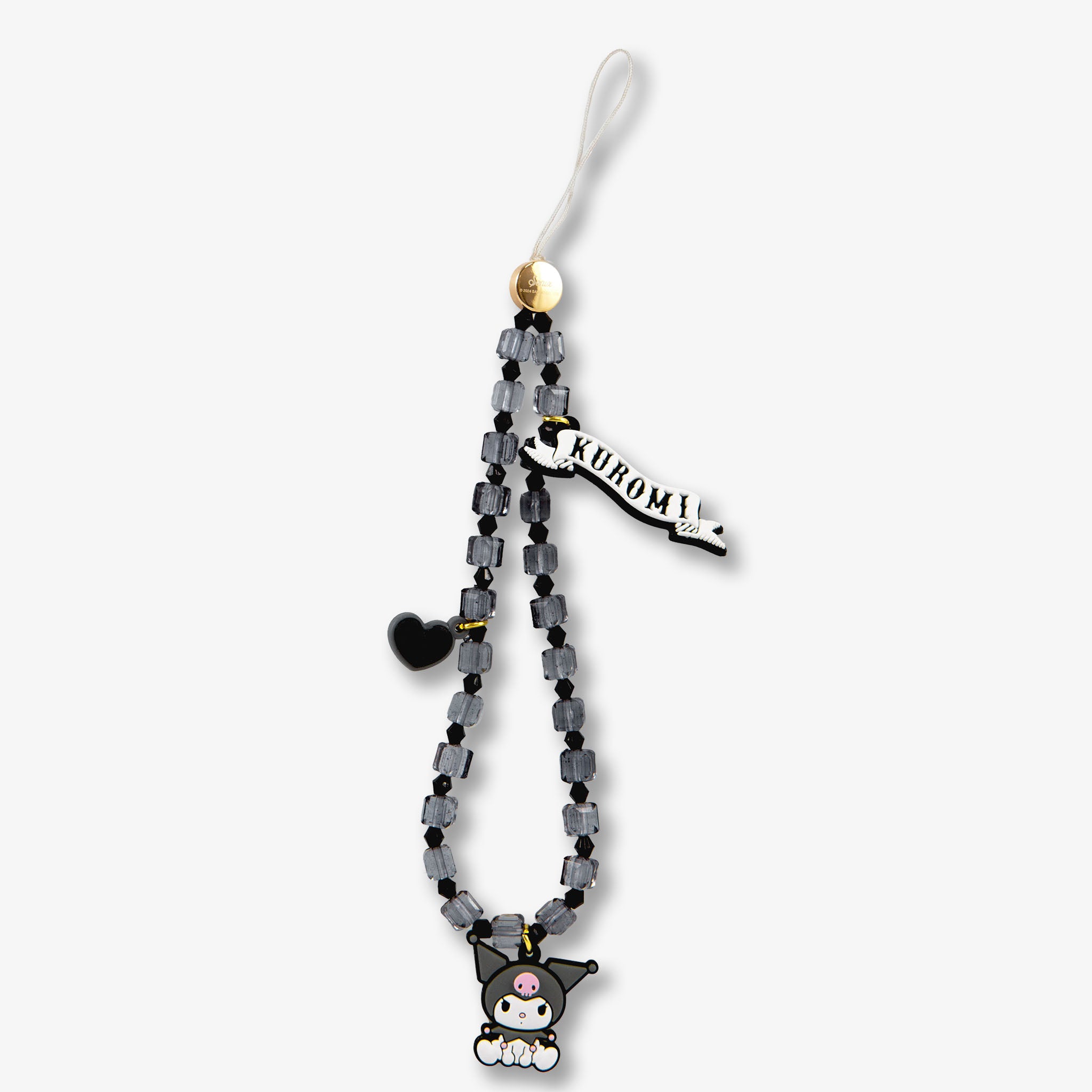Beaded Wristlet with Charm - Kuromi™