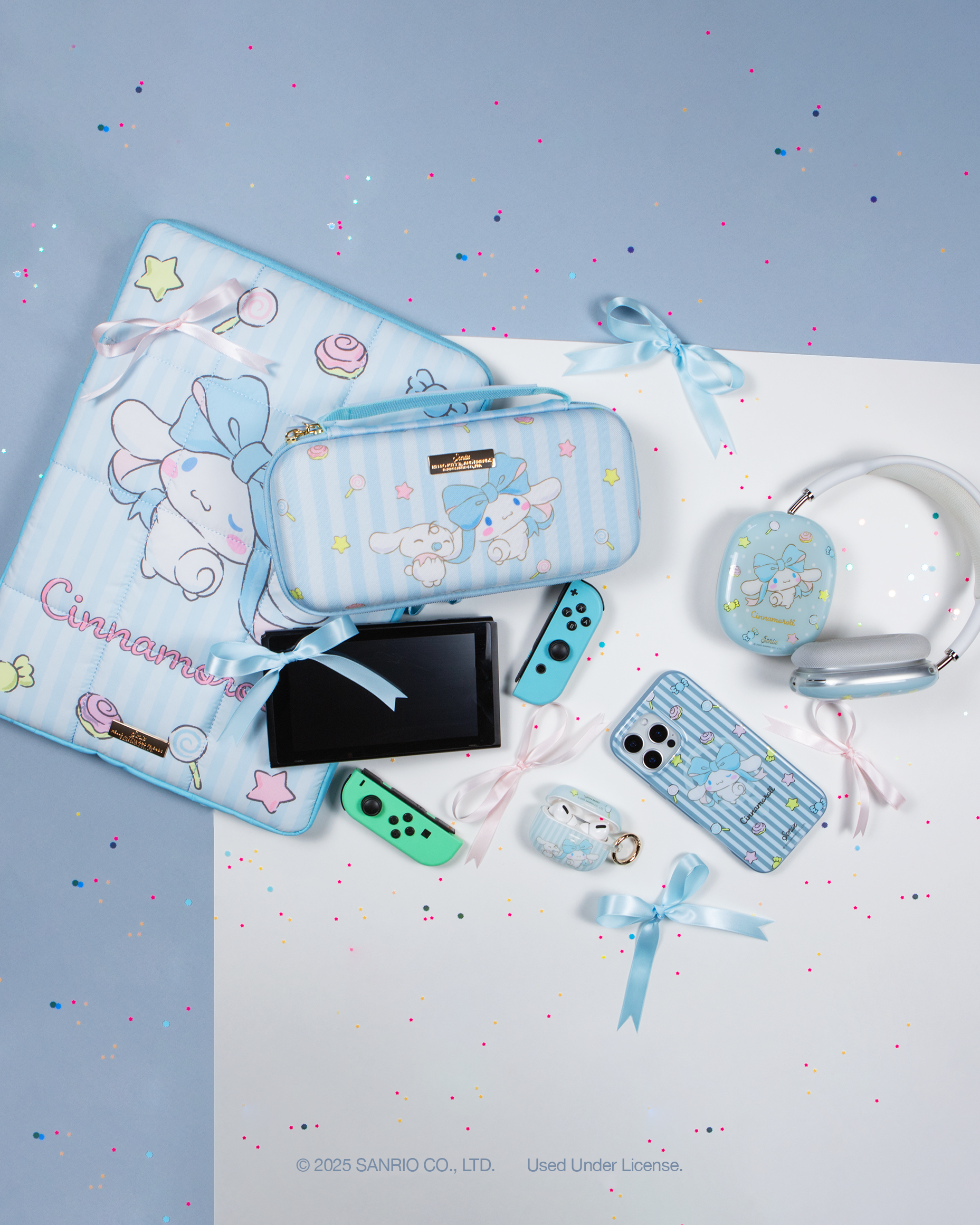 Puffy Laptop Sleeve - Cinnamoroll™ Lovely Ribbons