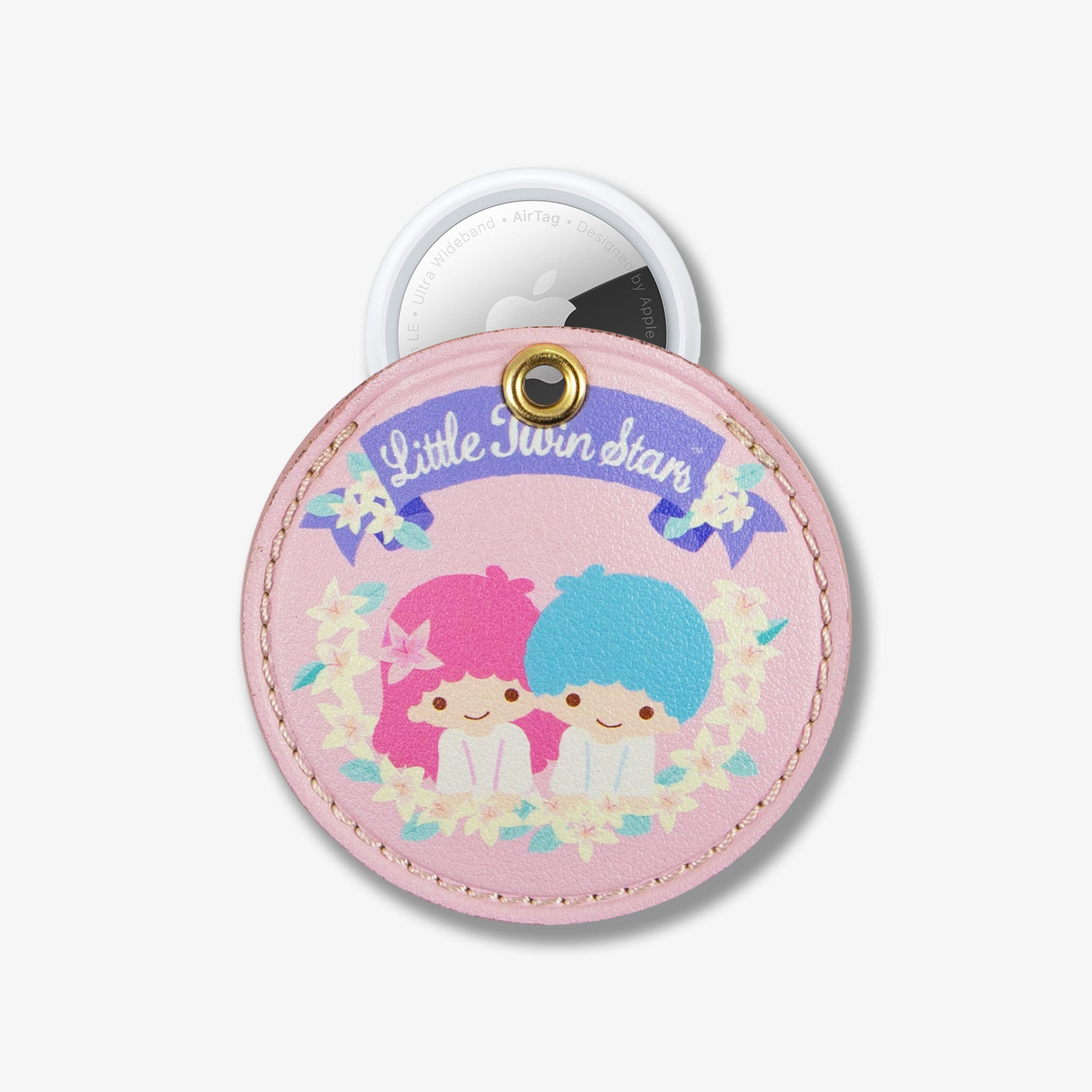 AirTag® Keychain - Hello Kitty® & Friends Floral Little Twin Stars™