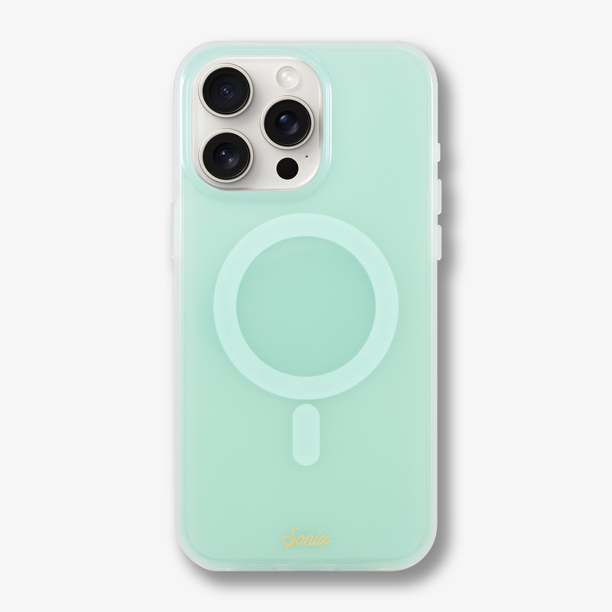 Jelly MagSafe® Compatible iPhone Case - Mint