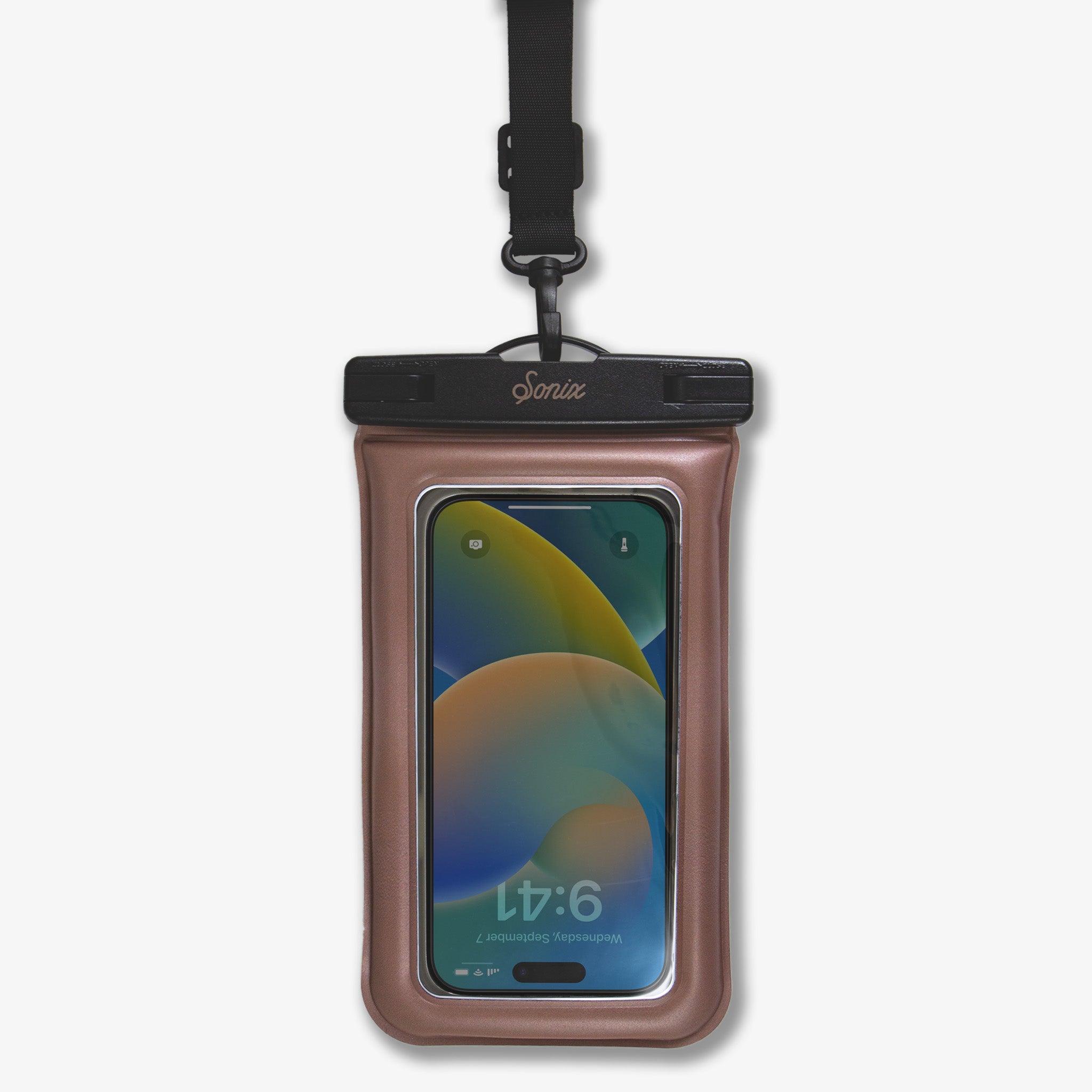 Waterproof Phone Pouch - Mocha