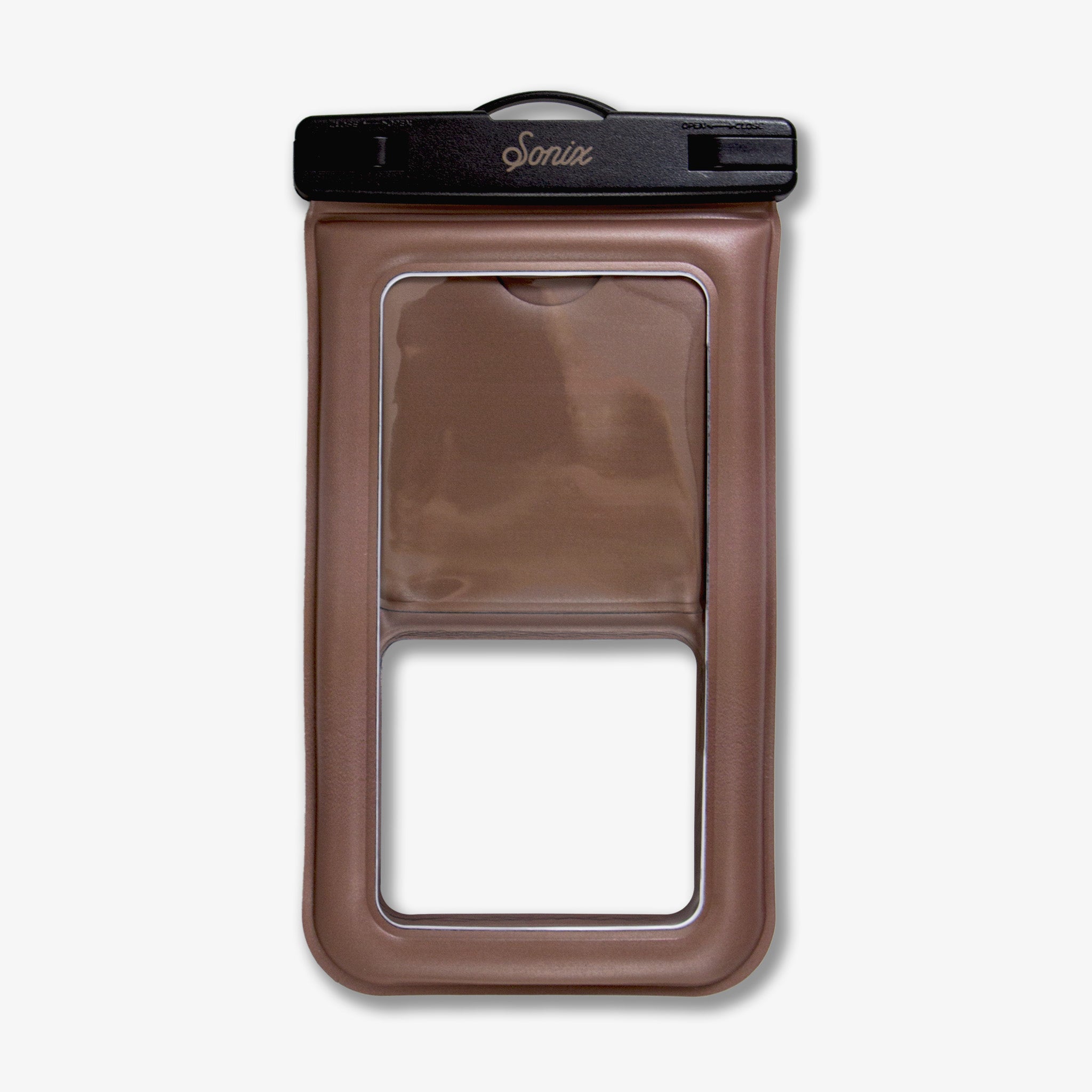 Waterproof Phone Pouch - Mocha