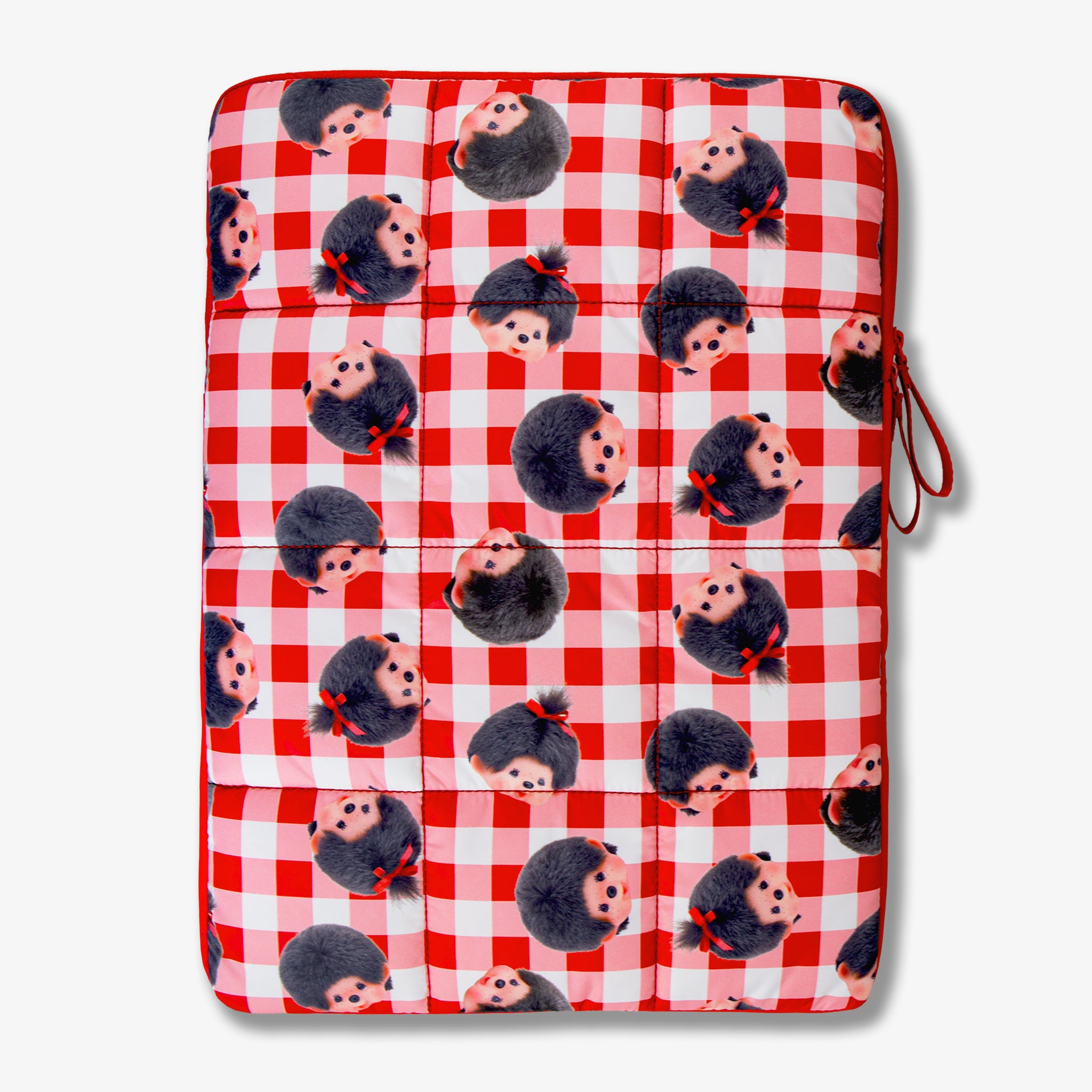 Puffy Laptop Sleeve - Monchhichi™ Check