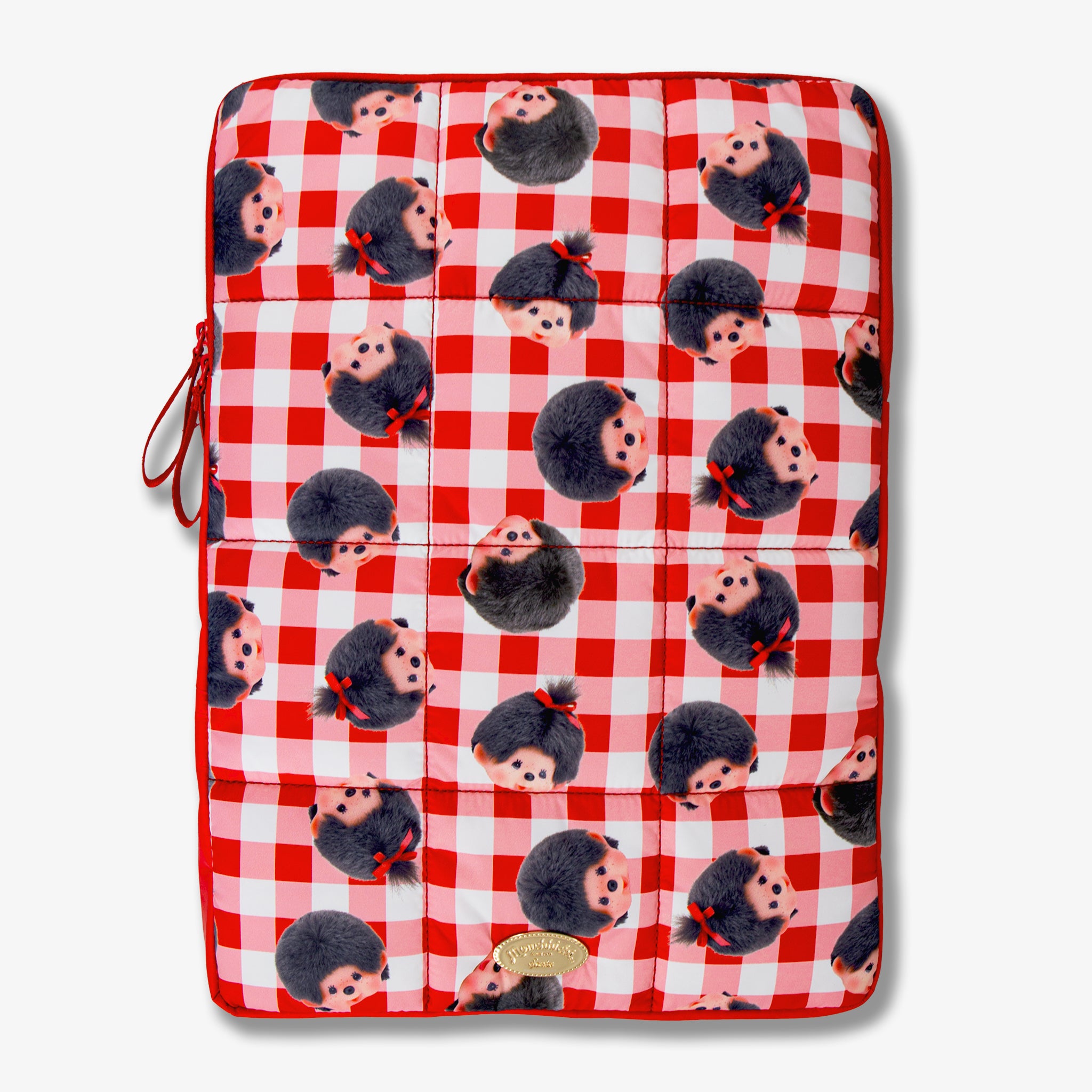 Puffy Laptop Sleeve - Monchhichi™ Check