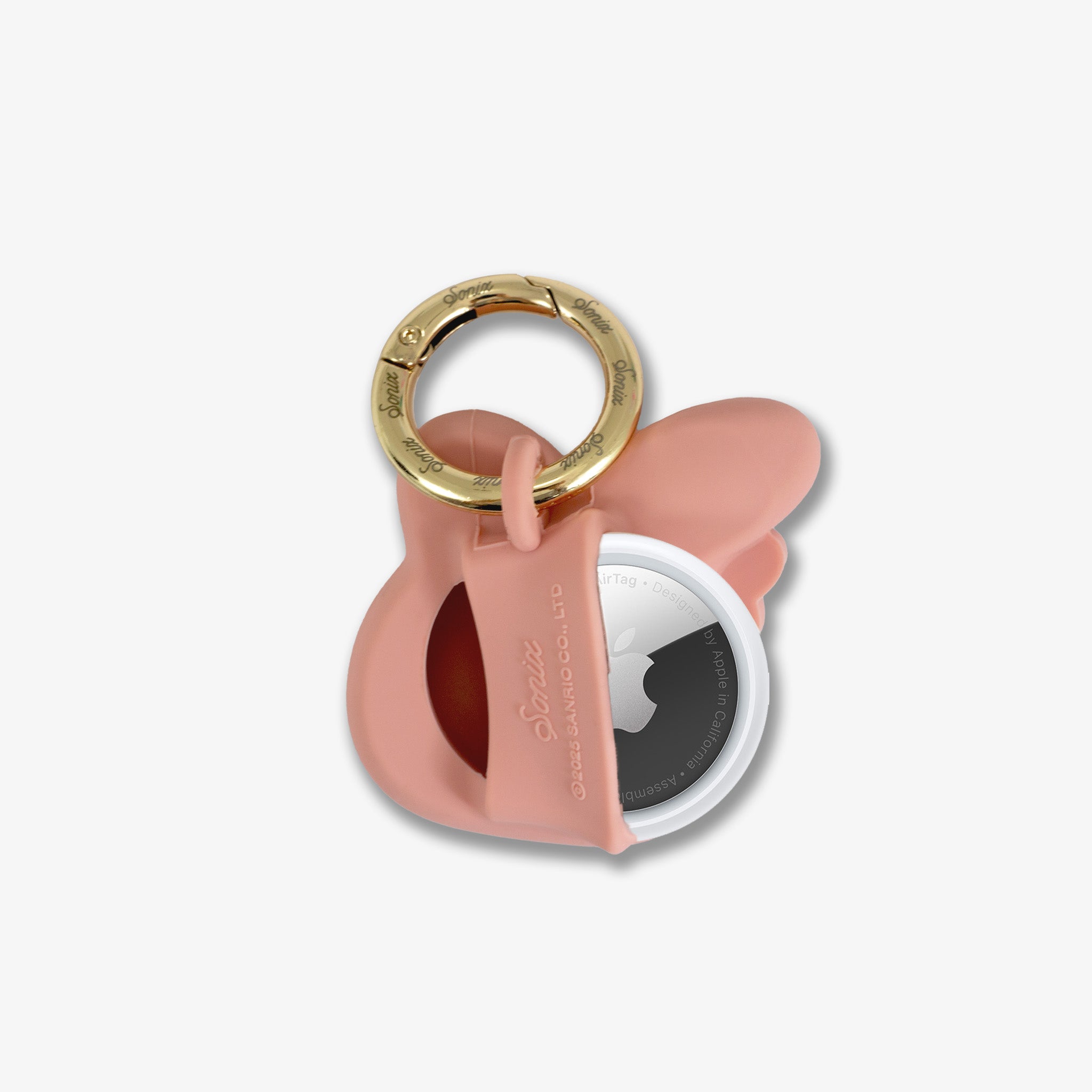 Silicone AirTag® Cover with Carabiner Keyring - My Melody™