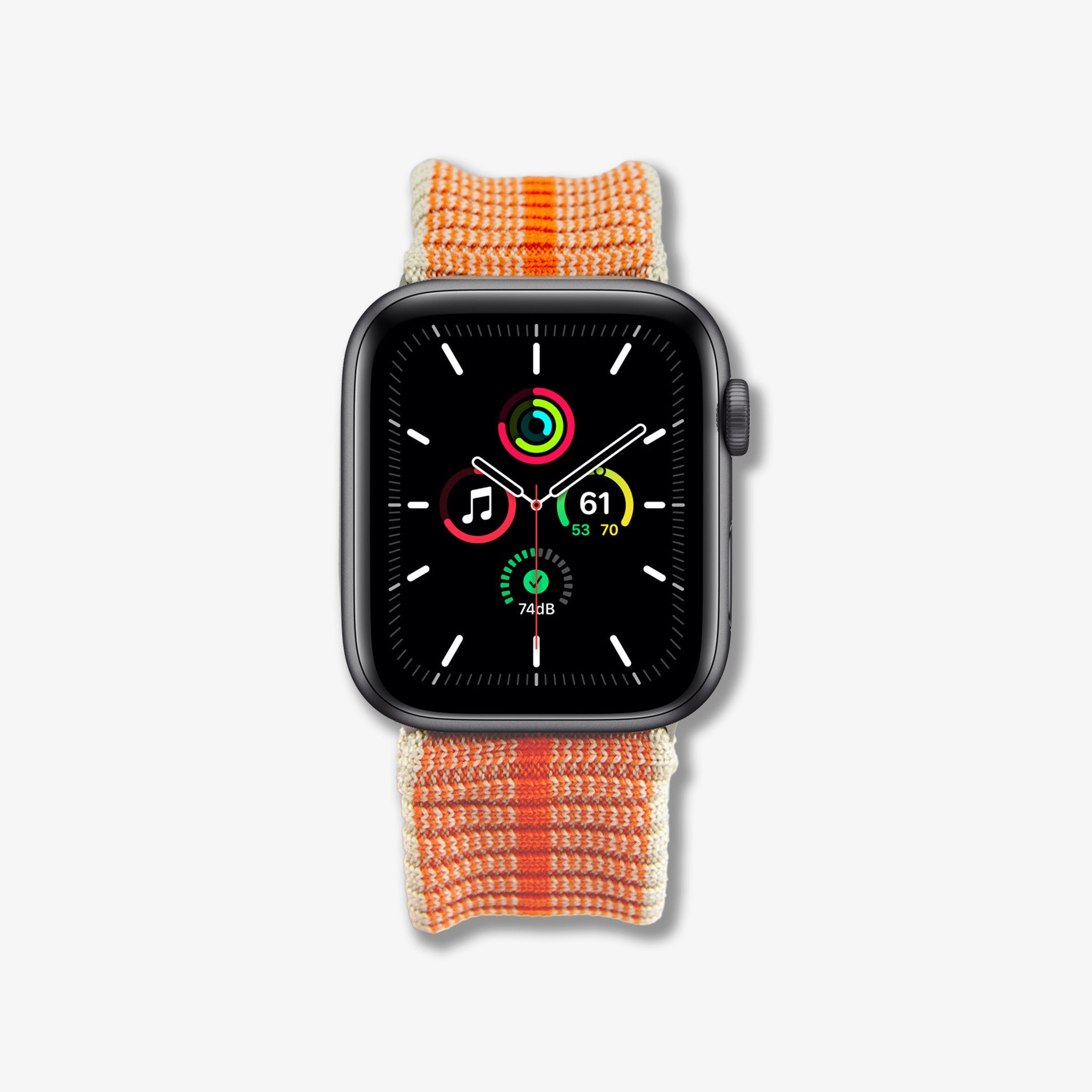 Knit Apple Watch® Band - Orange