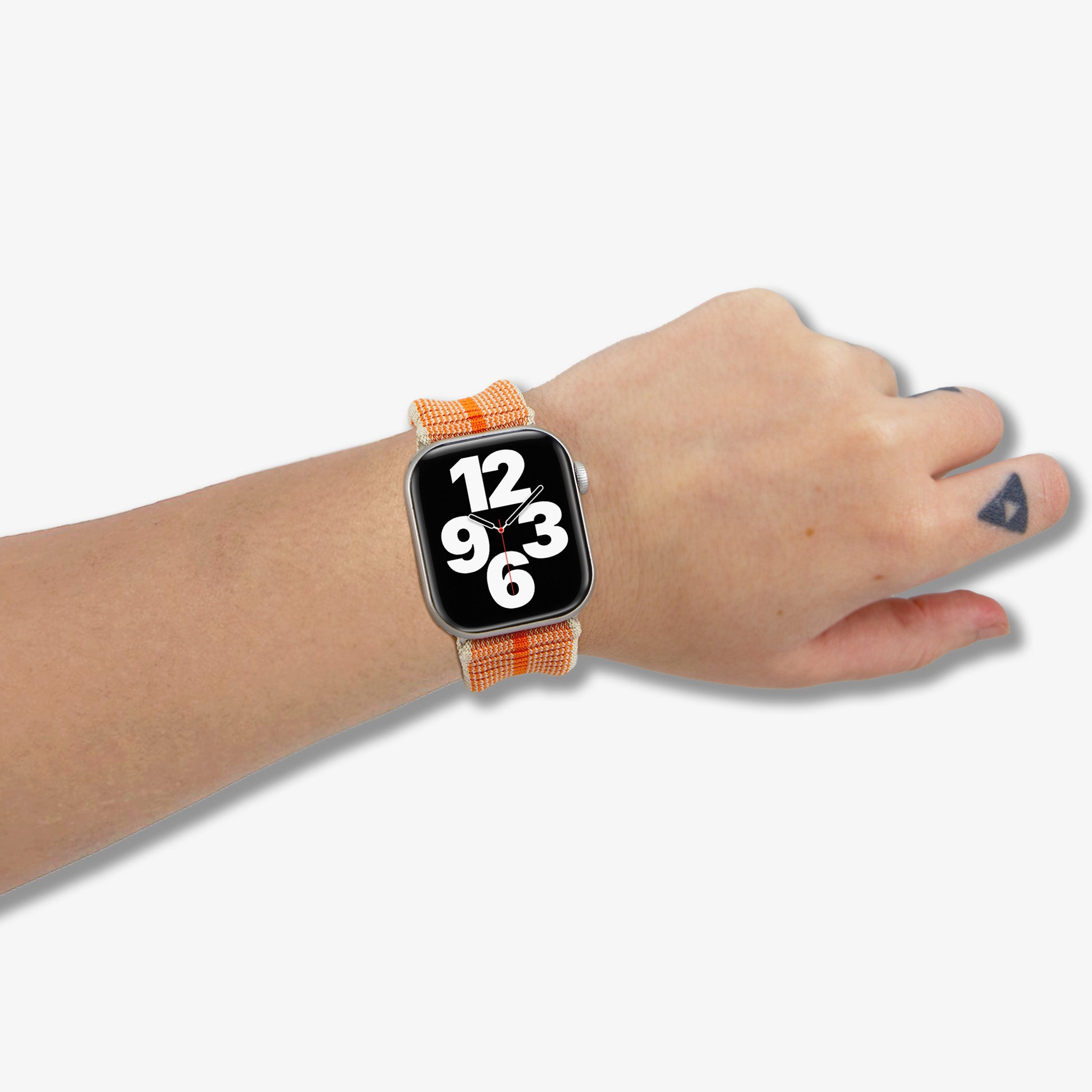 Knit Apple Watch® Band - Orange