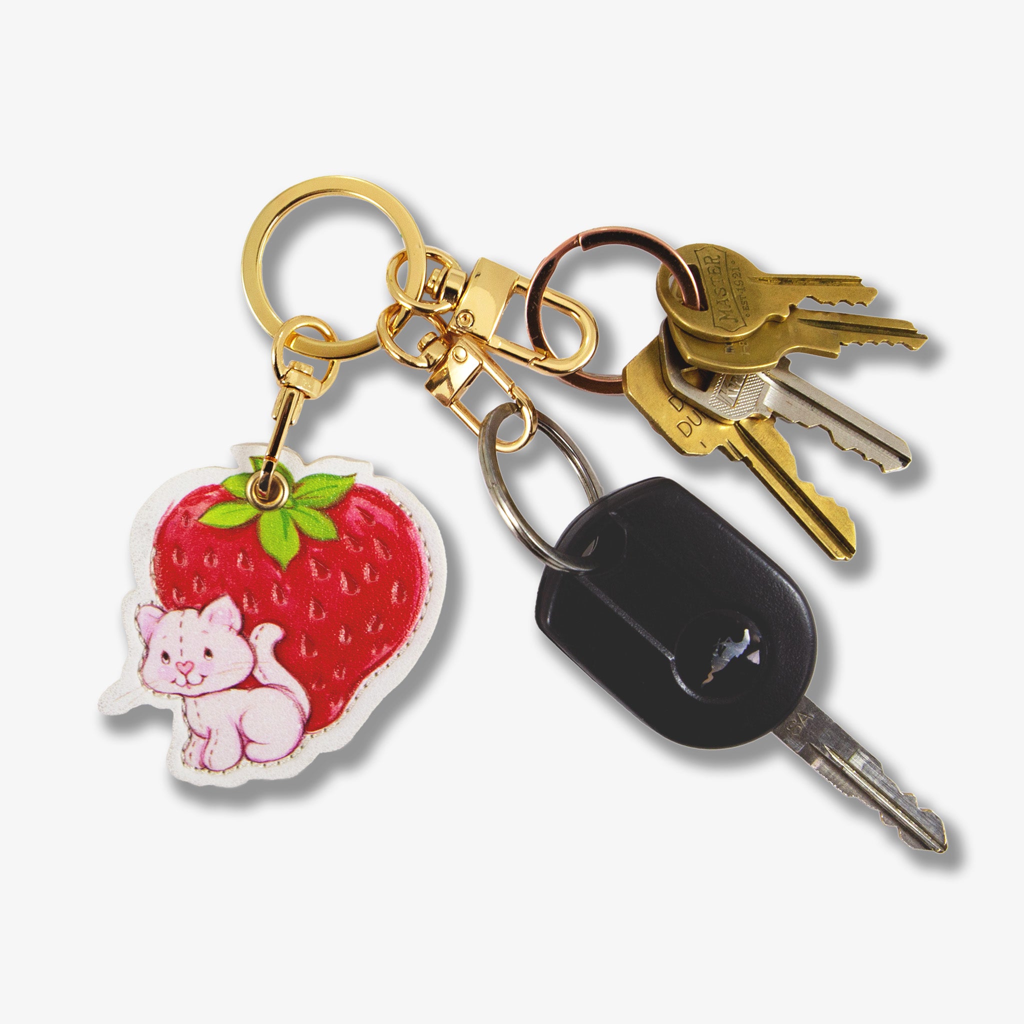 AirTag® Keychain - Strawberry Shortcake™ Vintage