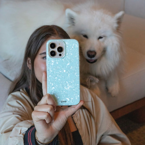 Seafoam Tort MagSafe® Compatible iPhone Case