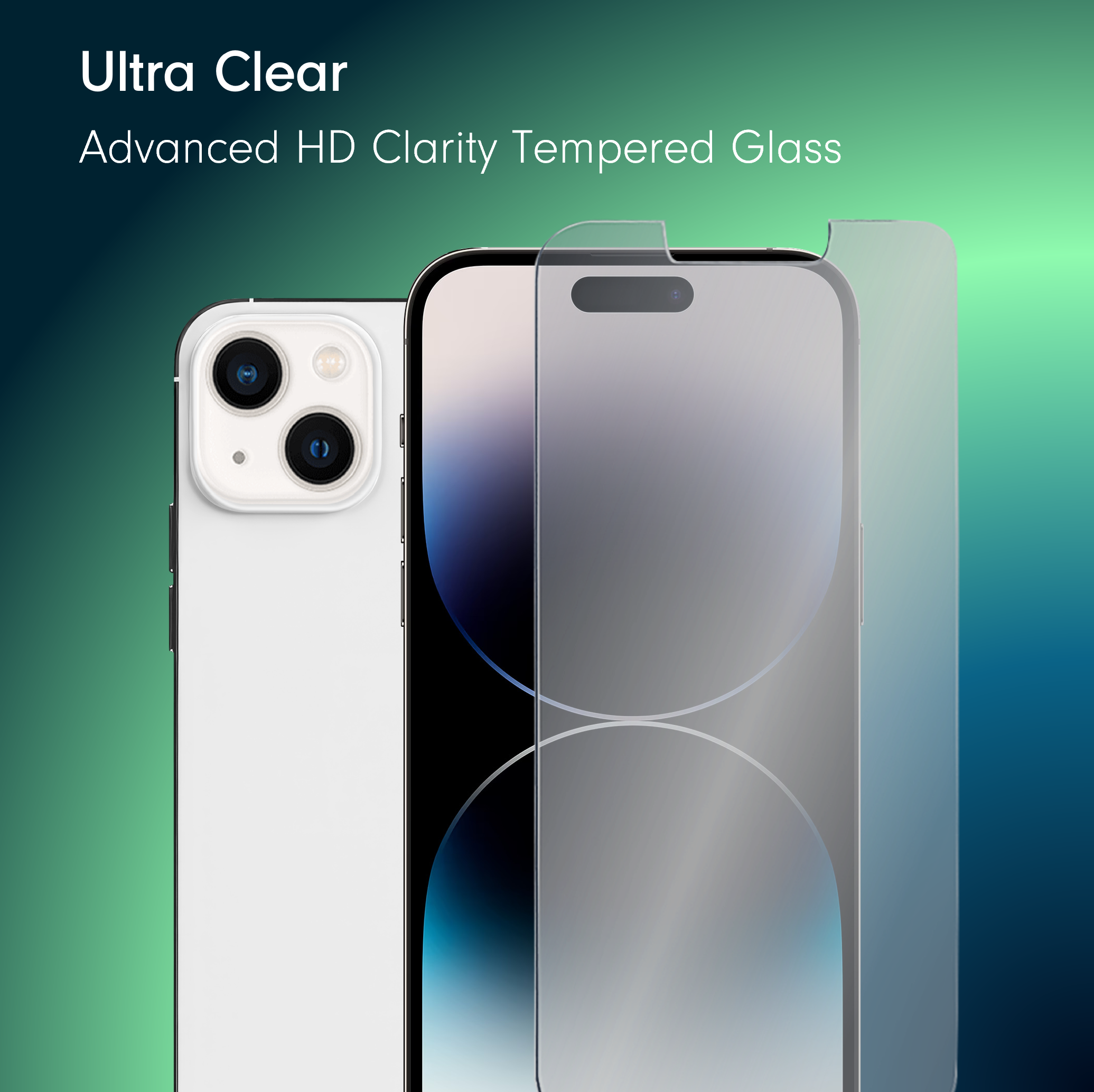 Tempered Glass iPhone Screen Protector (3-Pack)