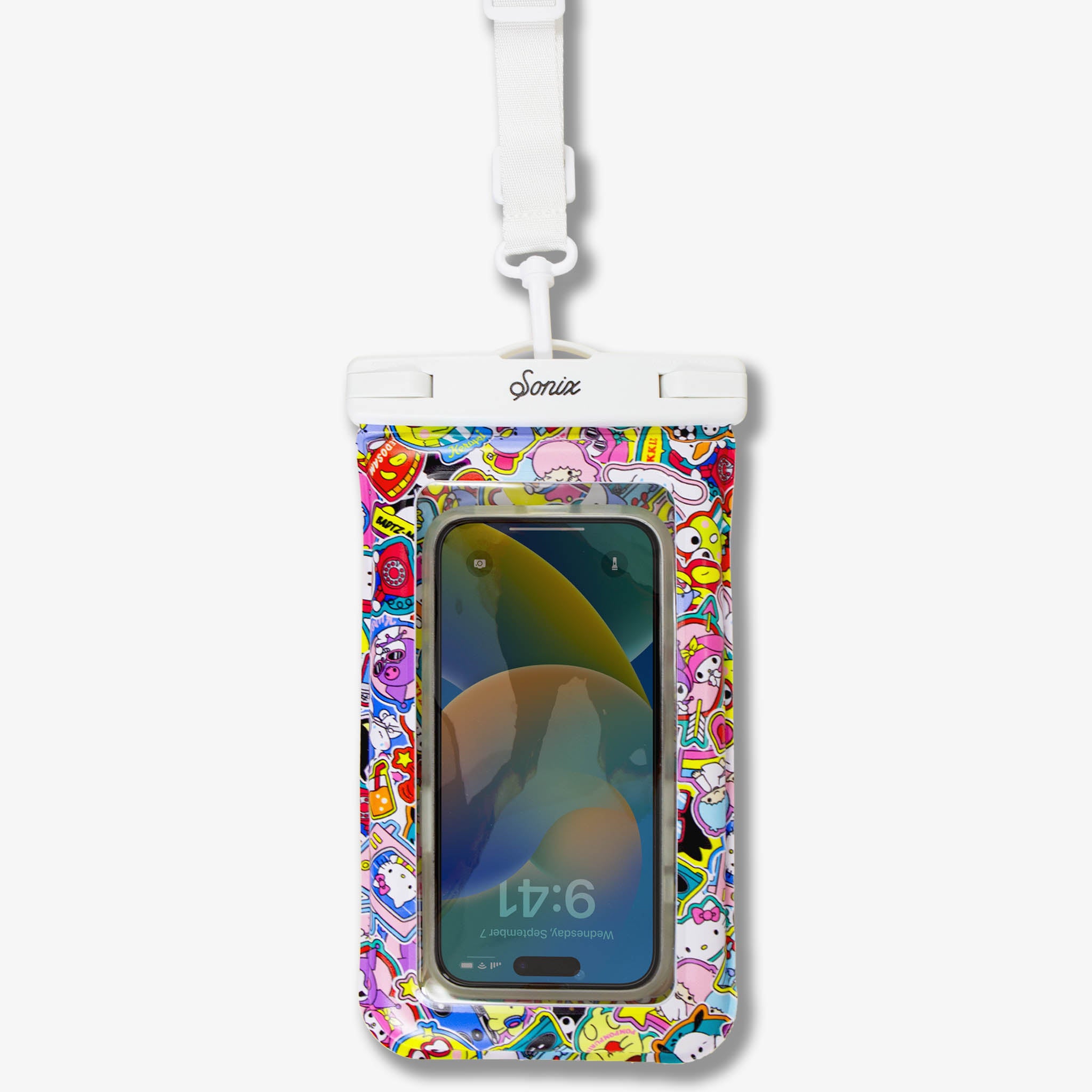 Sonix x Sanrio® Waterproof Phone Pouch - Hello Kitty® and Friends Stickers