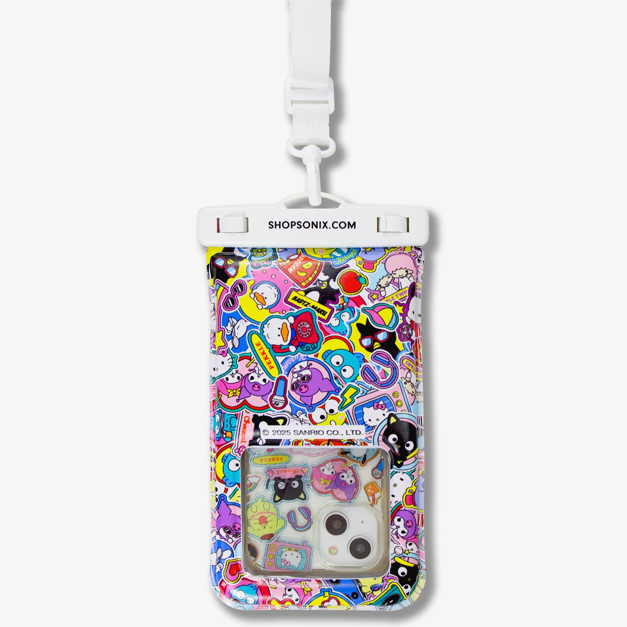 Sonix x Sanrio® Waterproof Phone Pouch - Hello Kitty® and Friends Stickers