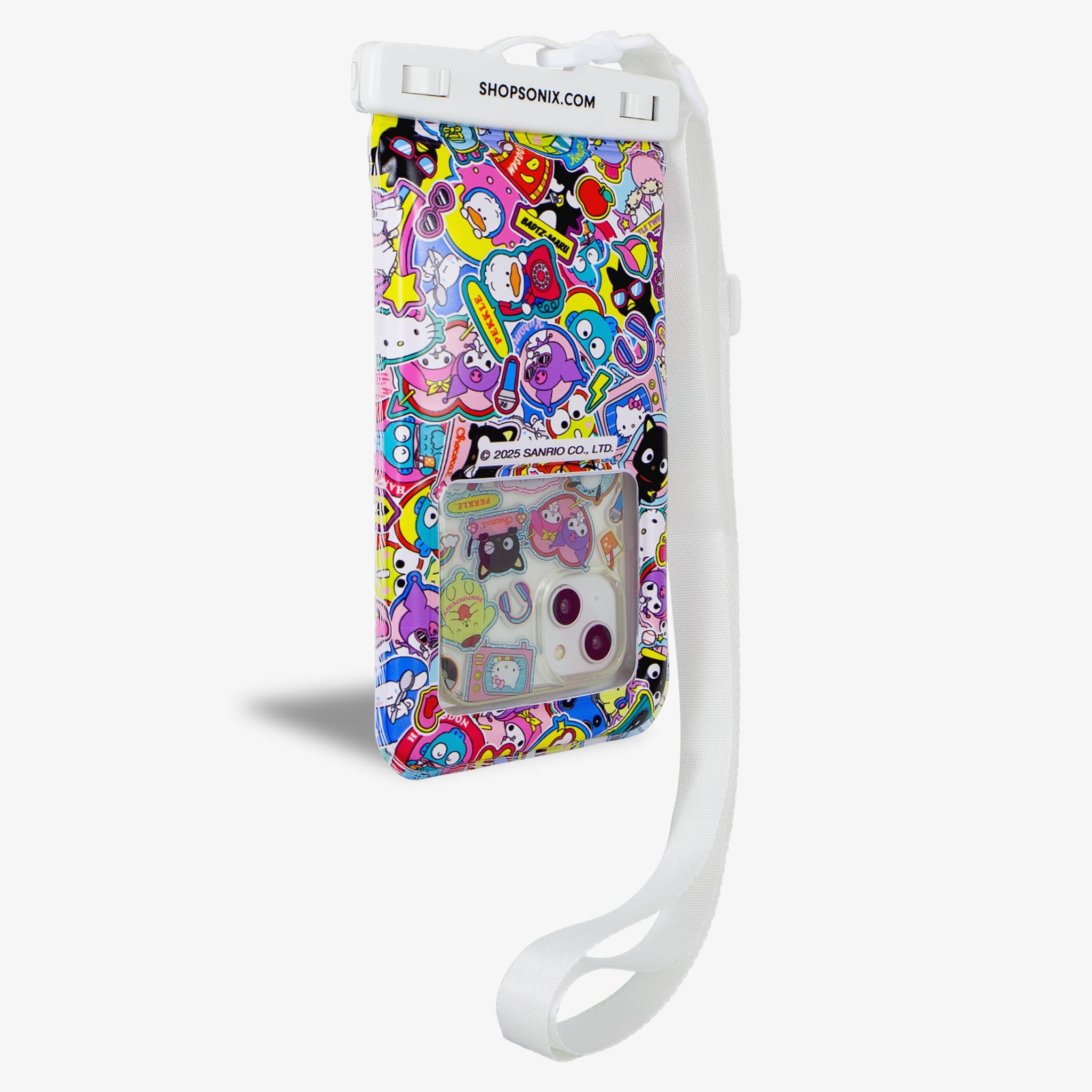 Sonix x Sanrio® Waterproof Phone Pouch - Hello Kitty® and Friends Stickers