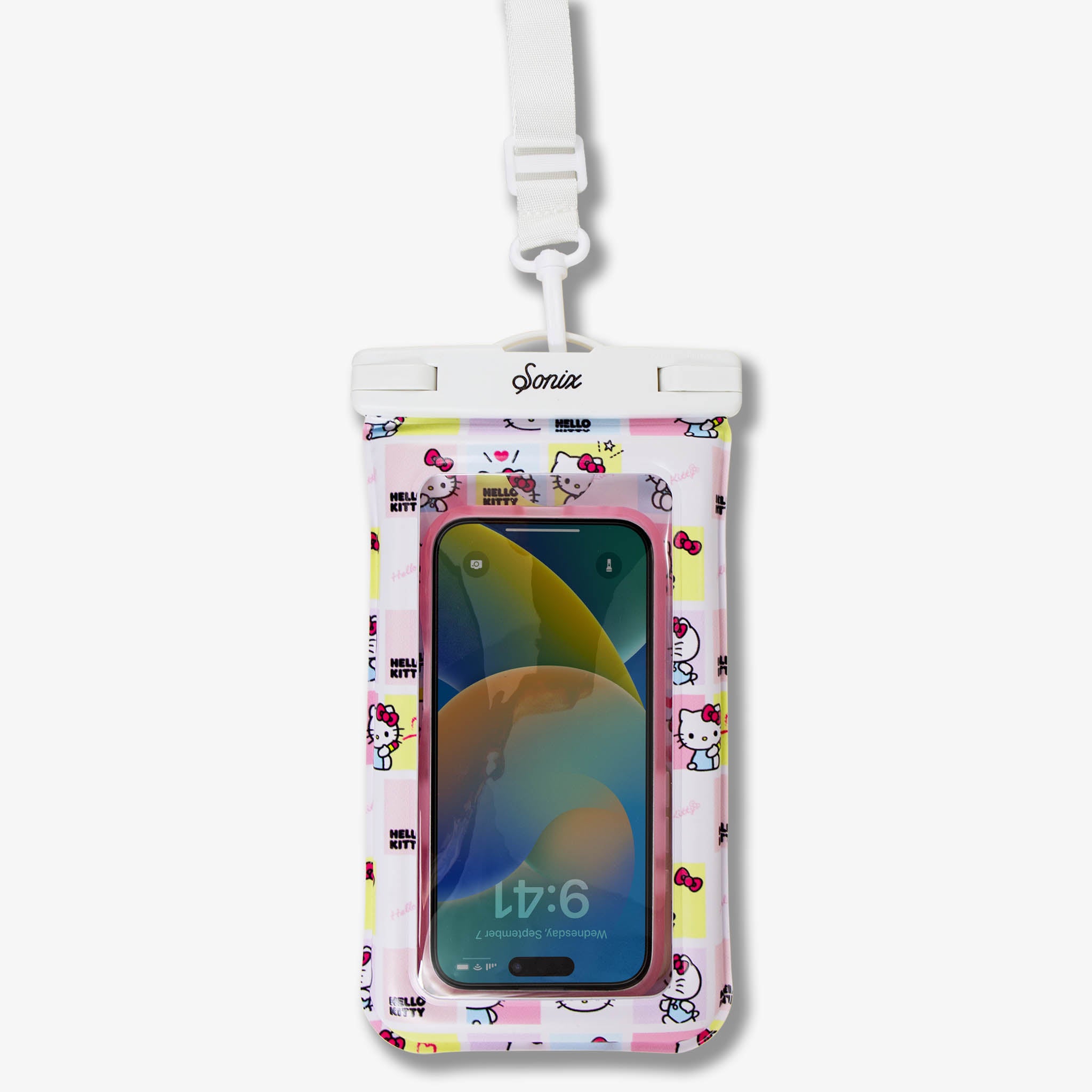 Sonix x Sanrio® Waterproof Phone Pouch - Hello Kitty® Grid