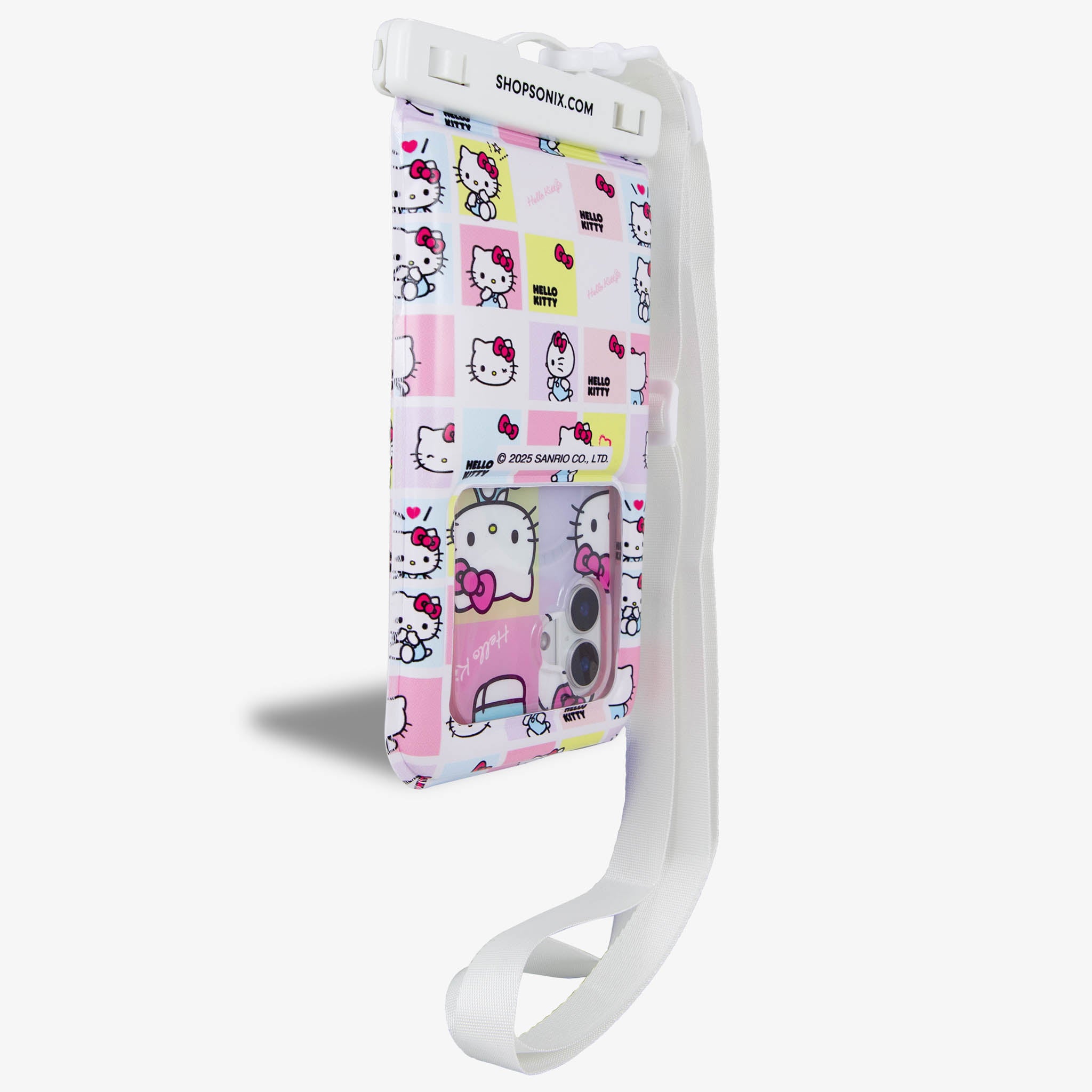 Sonix x Sanrio® Waterproof Phone Pouch - Hello Kitty® Grid