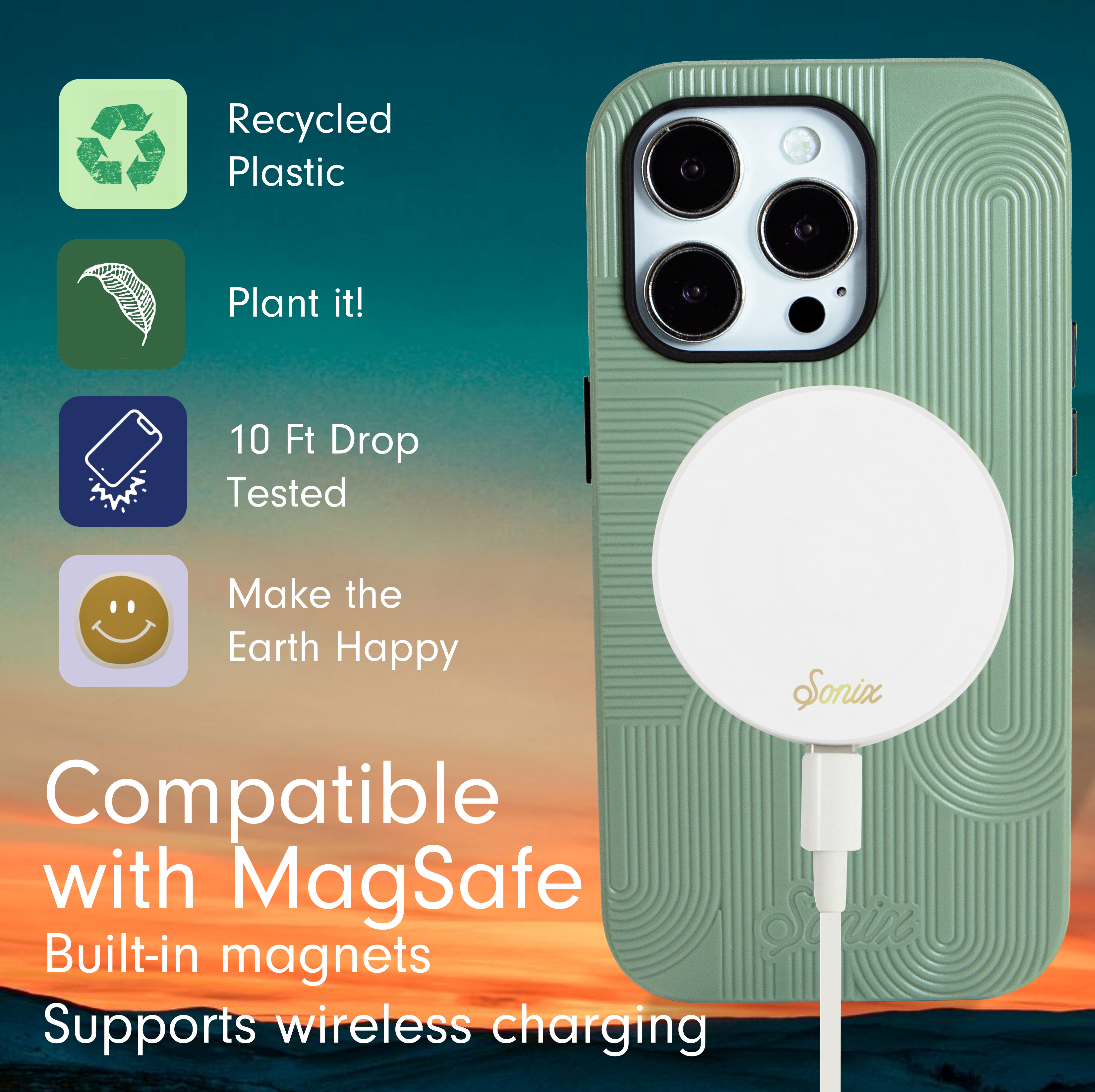 ReSonix Forest MagSafe® Compatible iPhone Case