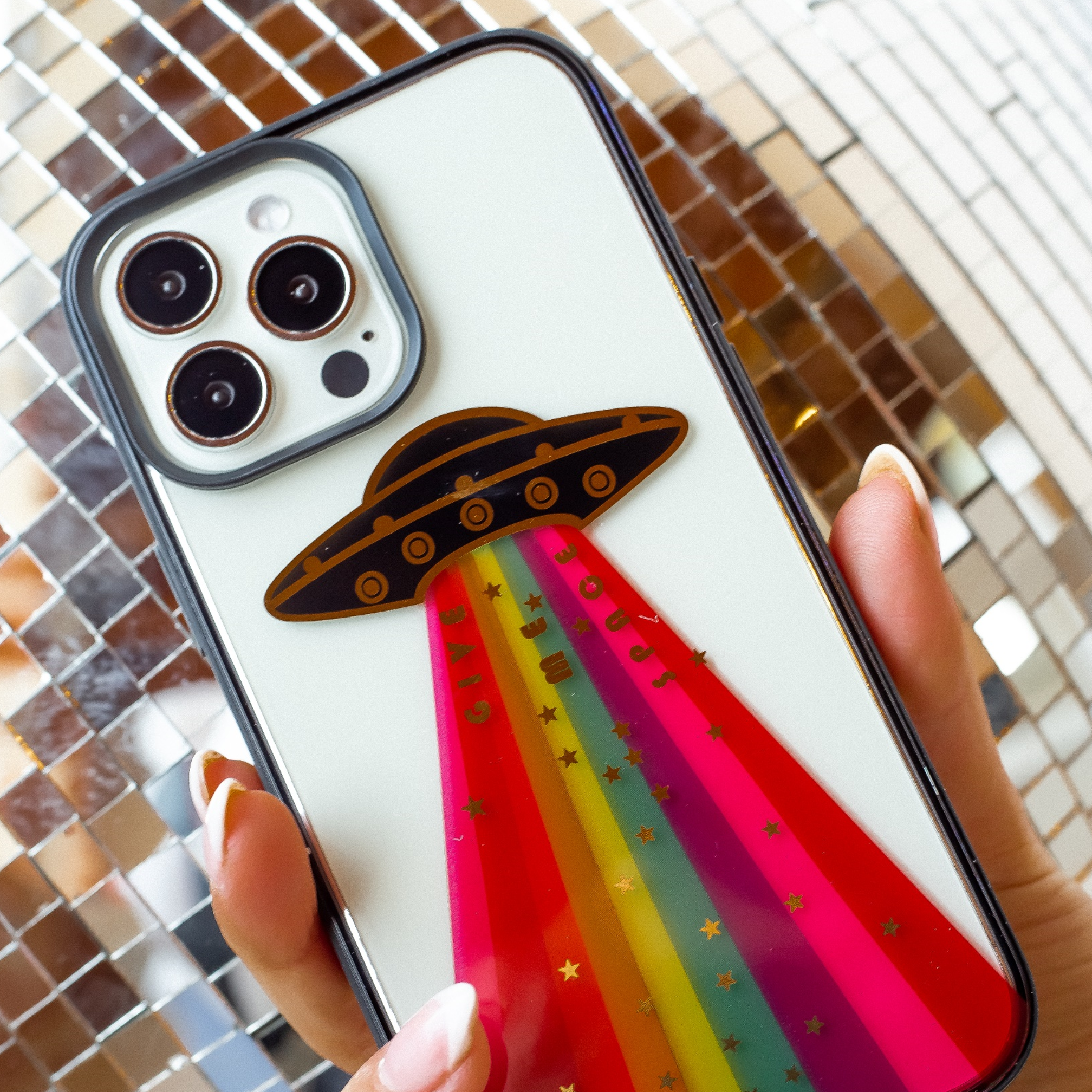 Give Me Space iPhone Case
