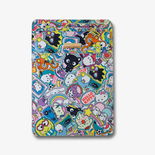 Foldable iPad Sleeve - Hello Kitty® and Friends Stickers