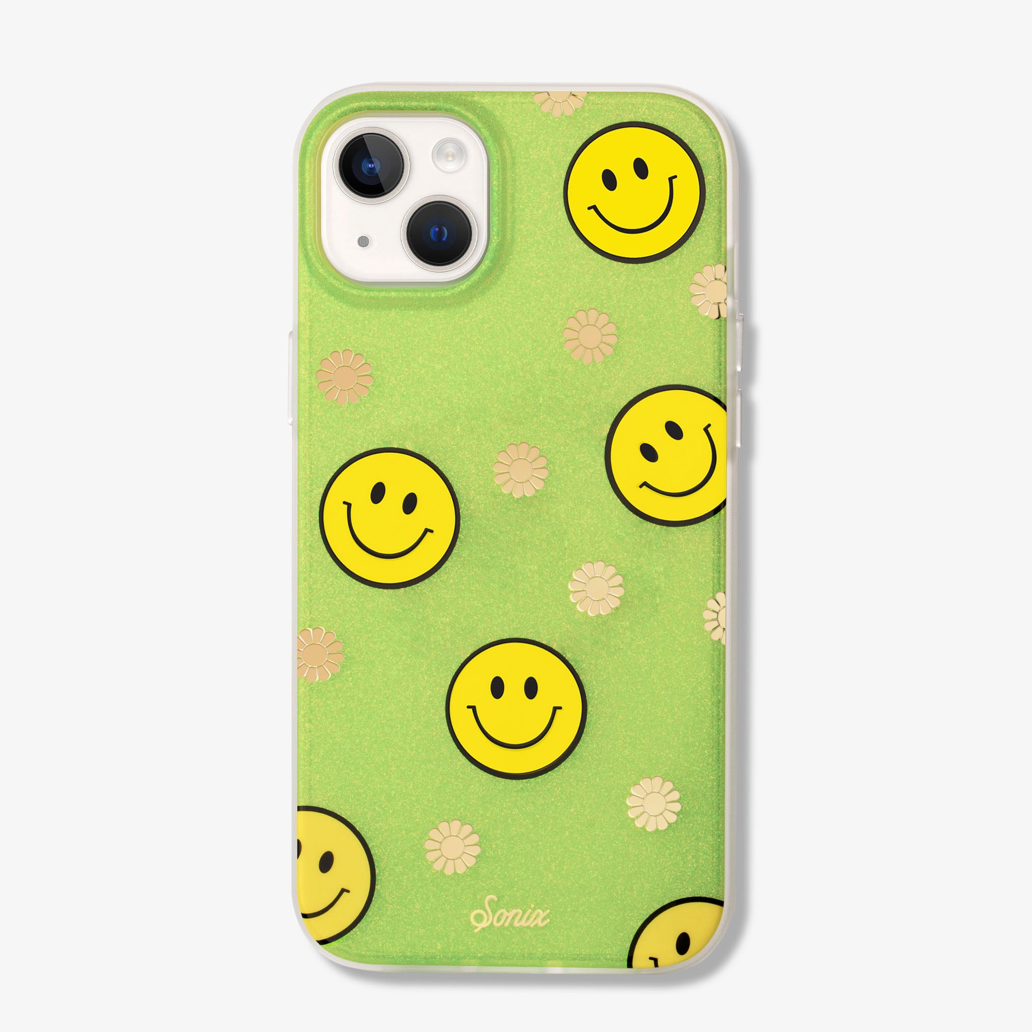 Neon Smiley Yellow Magsafe® Compatible iPhone Case