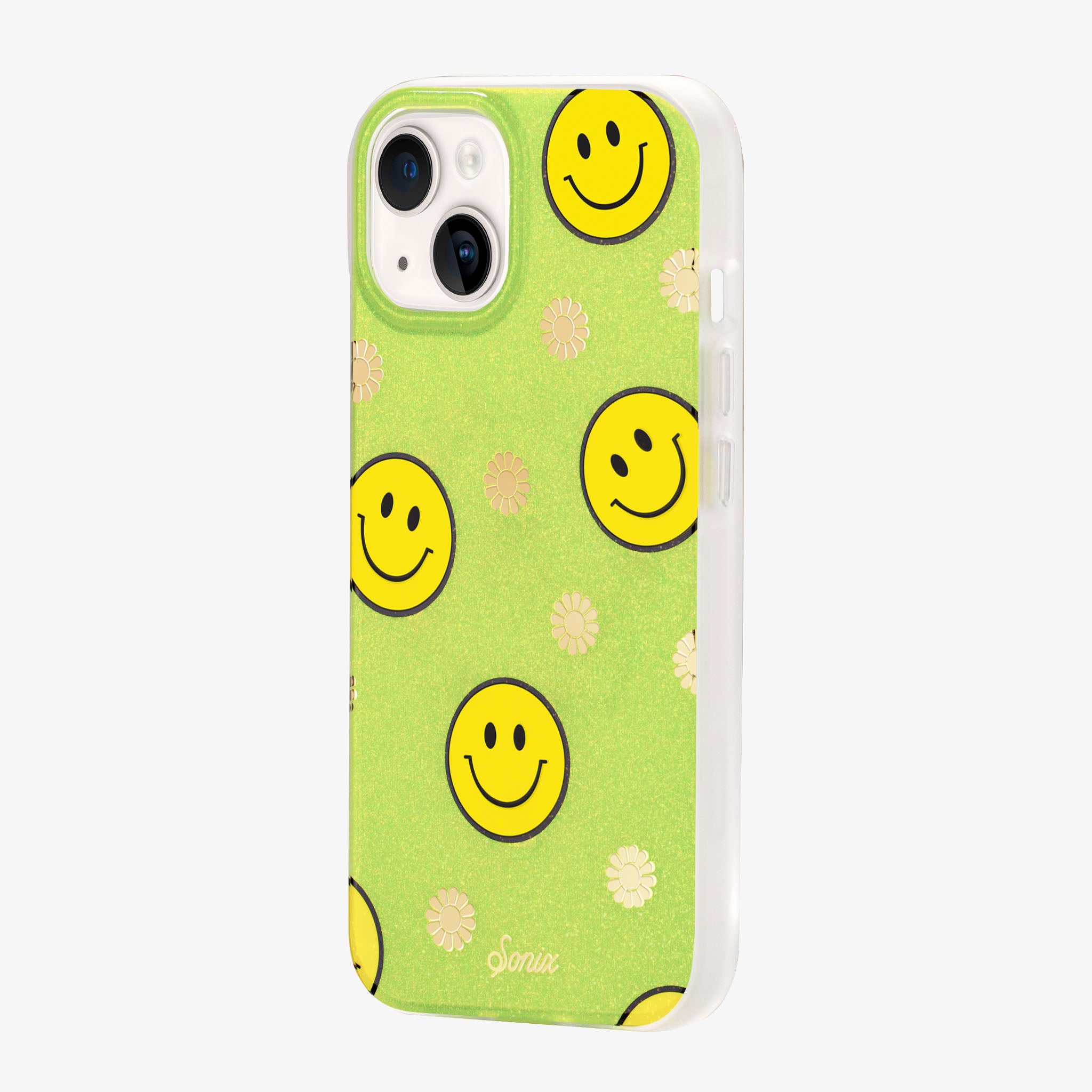 Neon Smiley Yellow Magsafe® Compatible iPhone Case